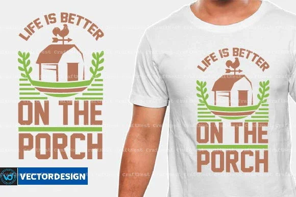 Farmhouse T-Shirt SVG Bundle - Image 4