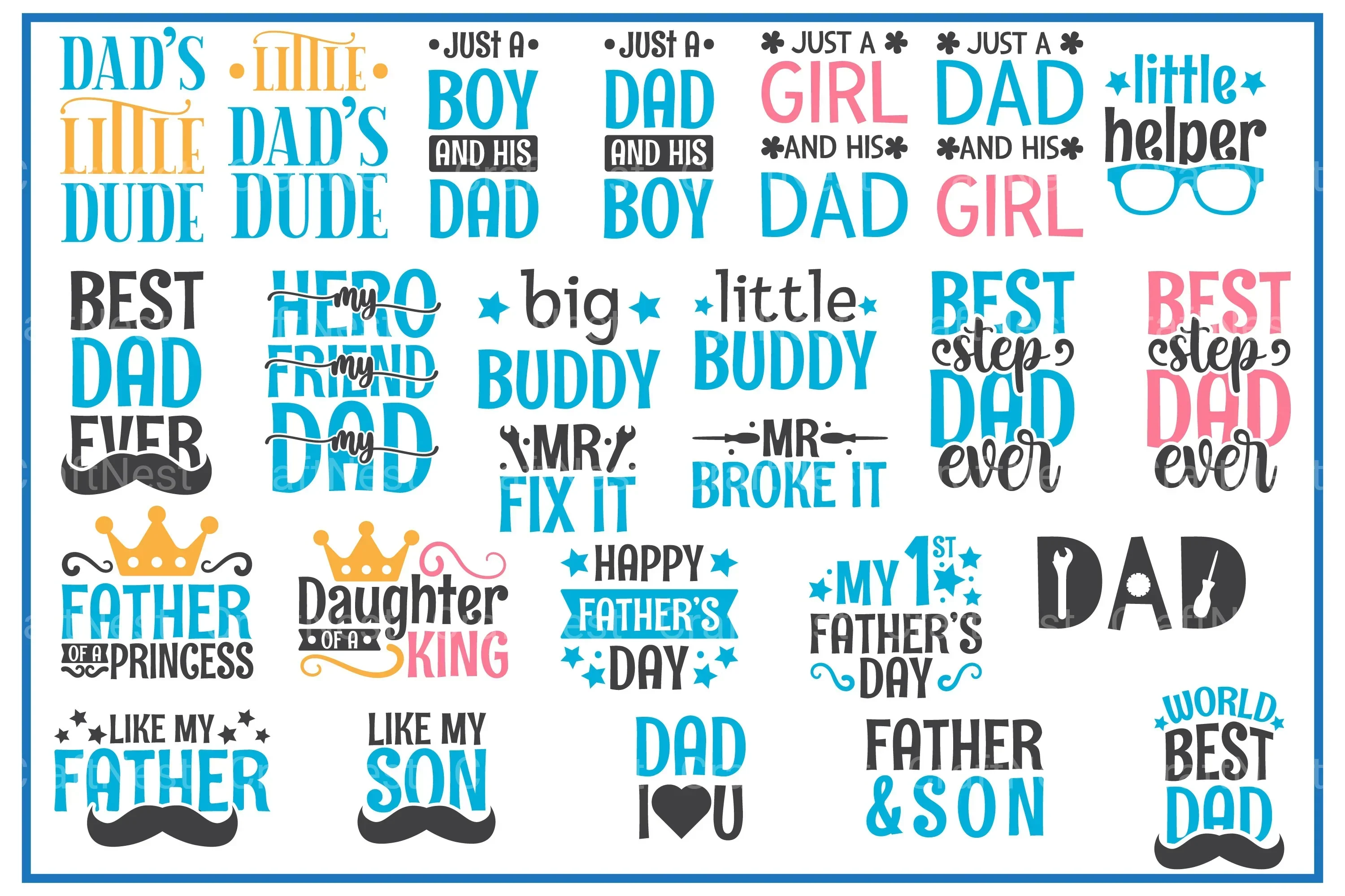 Father's Day SVG Bundle - Image 2