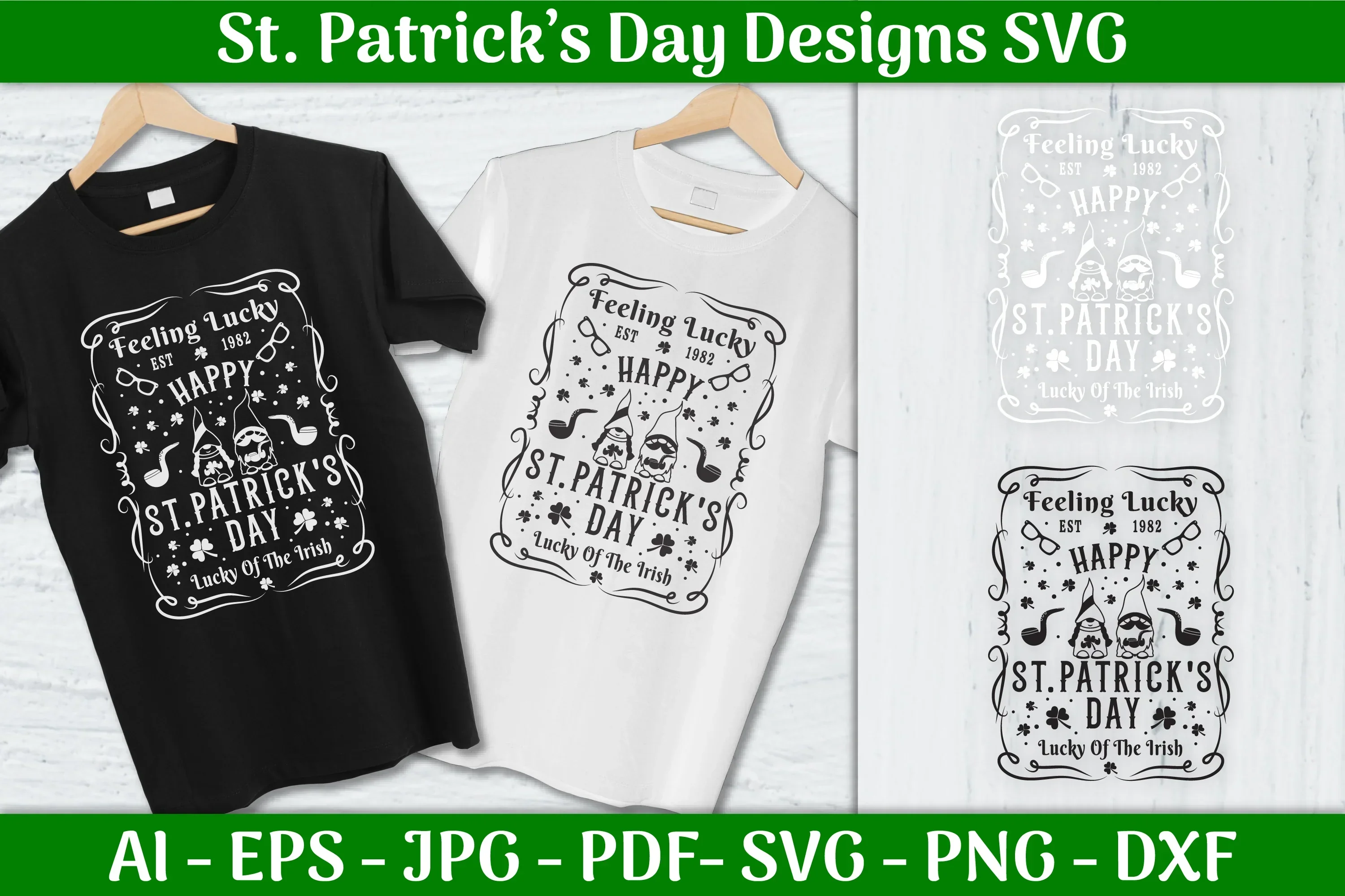 Feeling Lucky St. Patrick's Day SVG Bundle