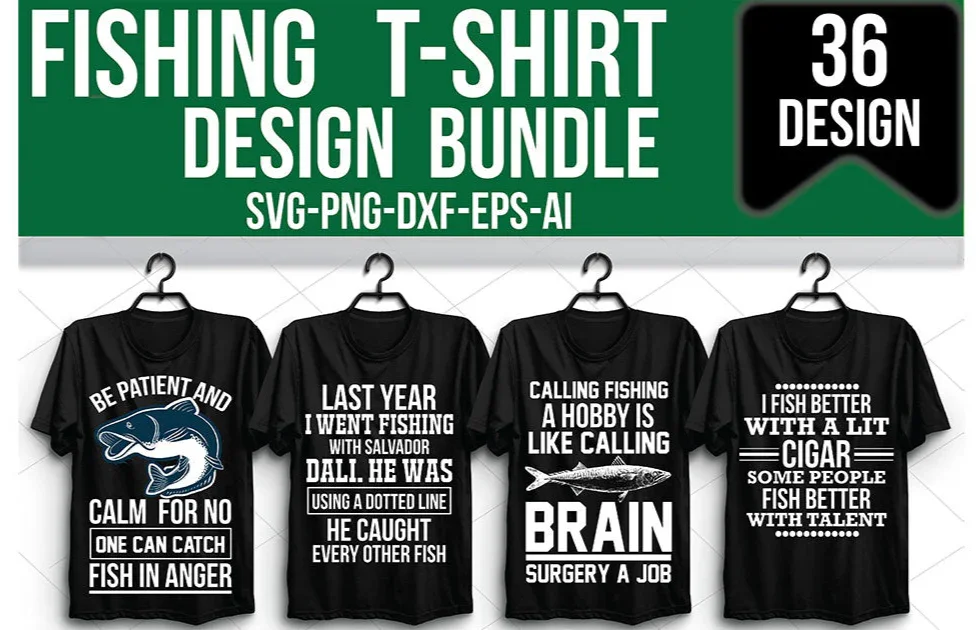 Fishing T-Shirt Bundle