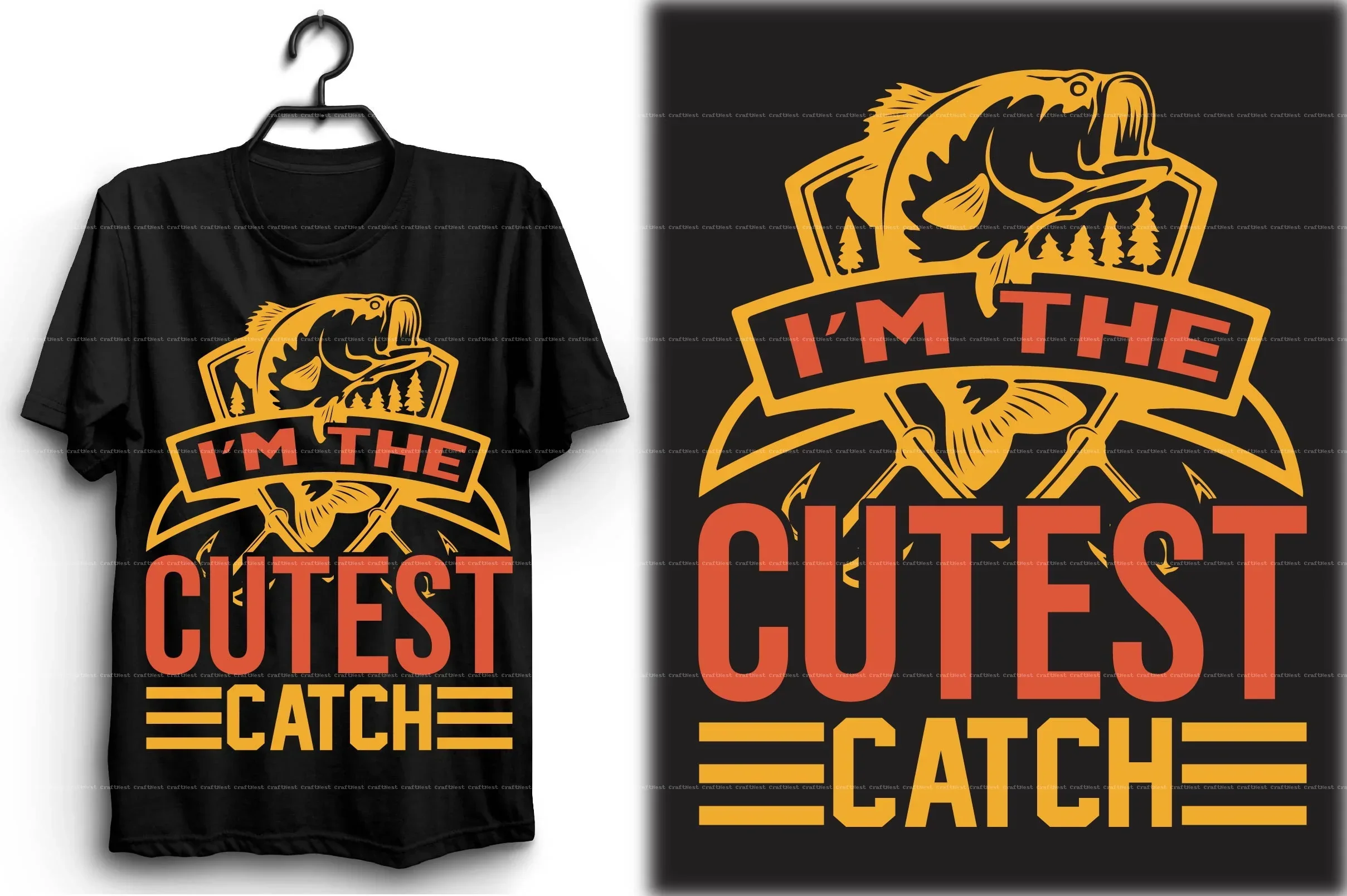 Fishing T-Shirt Design SVG Bundle - Image 2