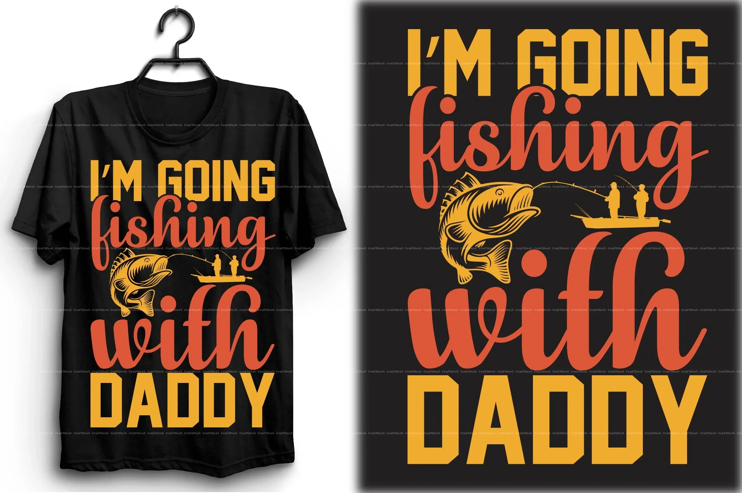 Fishing T-Shirt Design SVG Bundle - Image 3