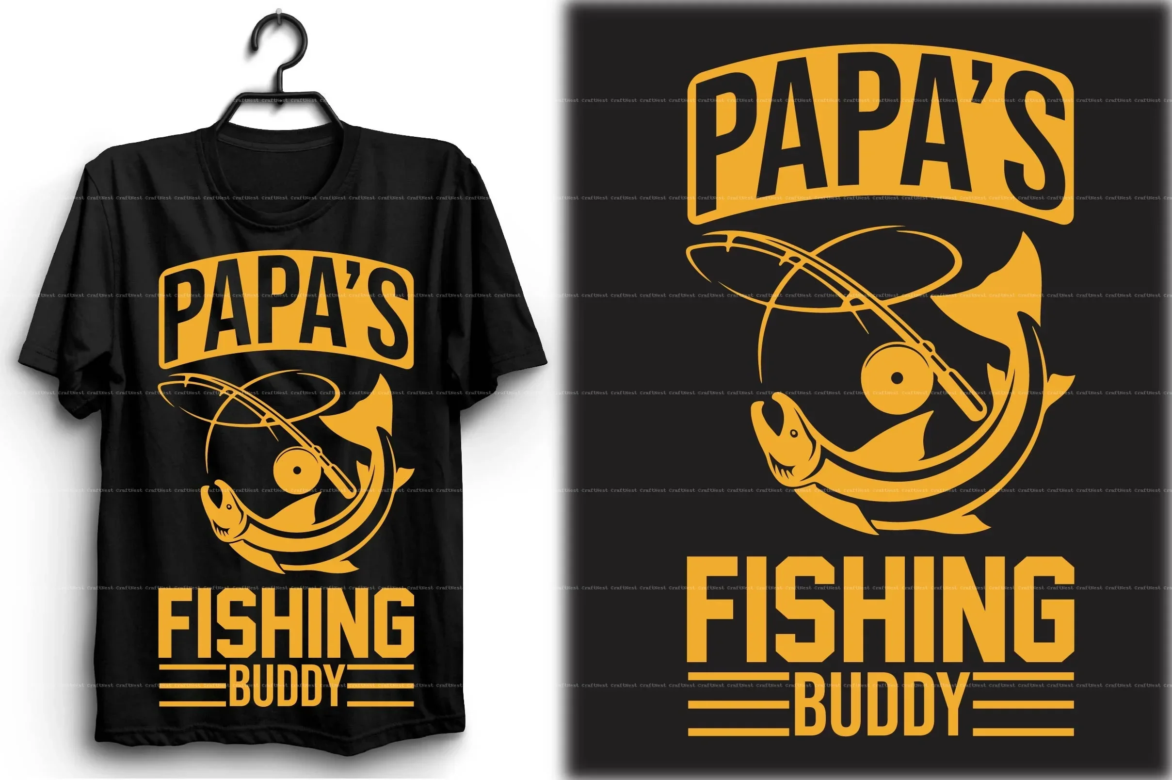 Fishing T-Shirt Design SVG Bundle - Image 4