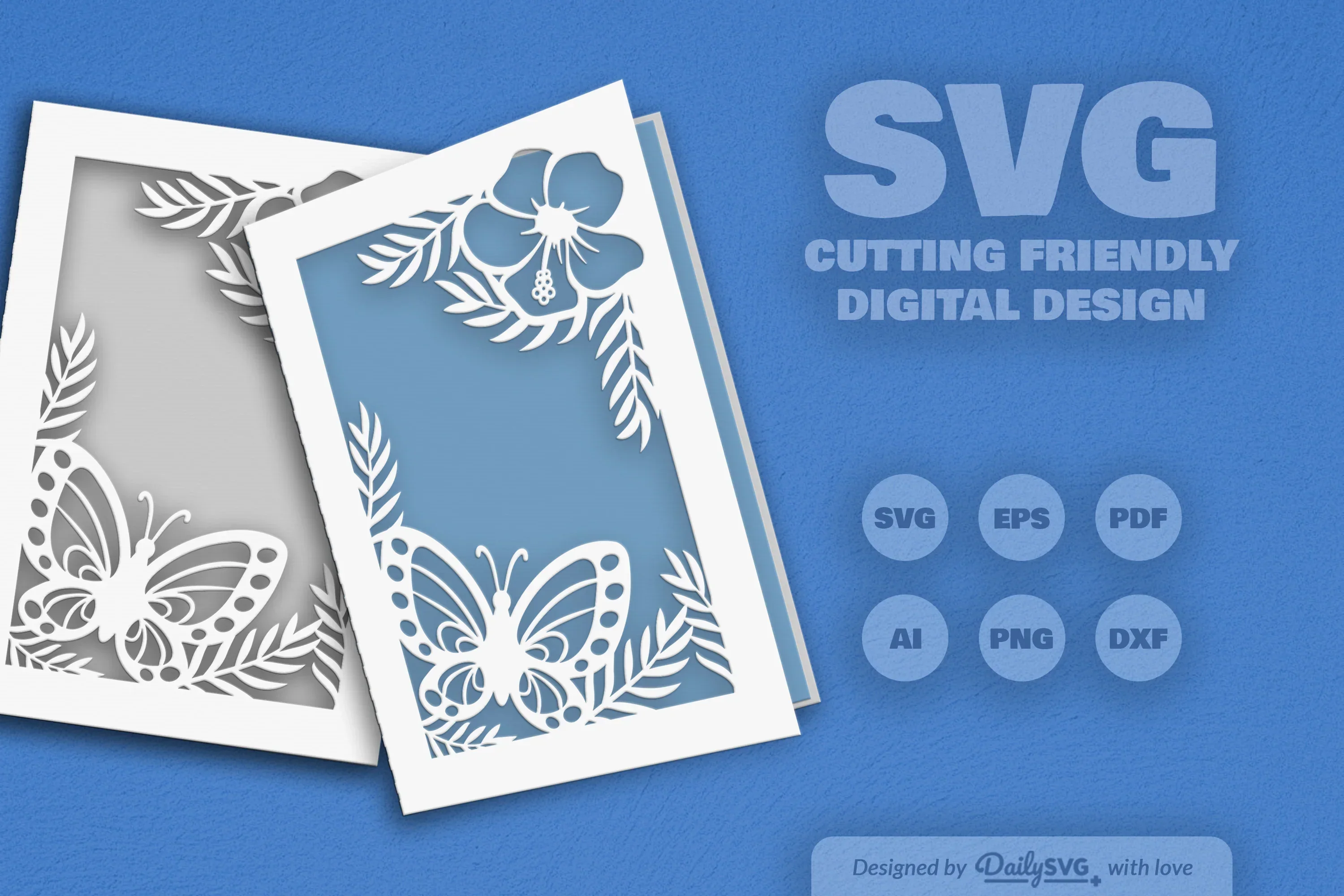 Floral Butterfly SVG Bundle - Image 2