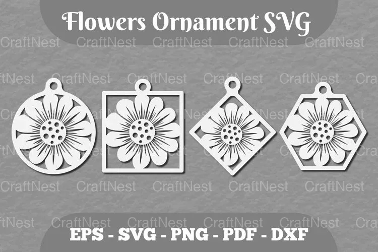 Floral Ornament SVG Bundle