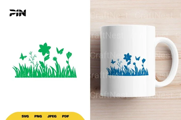 Flower Bed SVG Bundle
