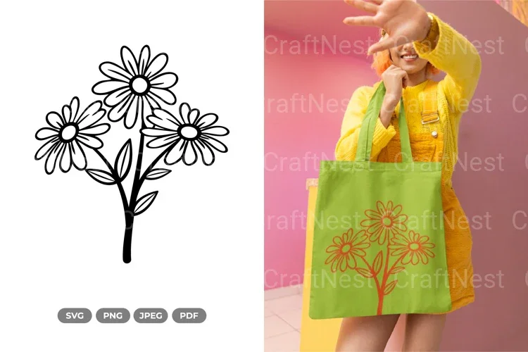 Flower Bouquet Clipart Bundle