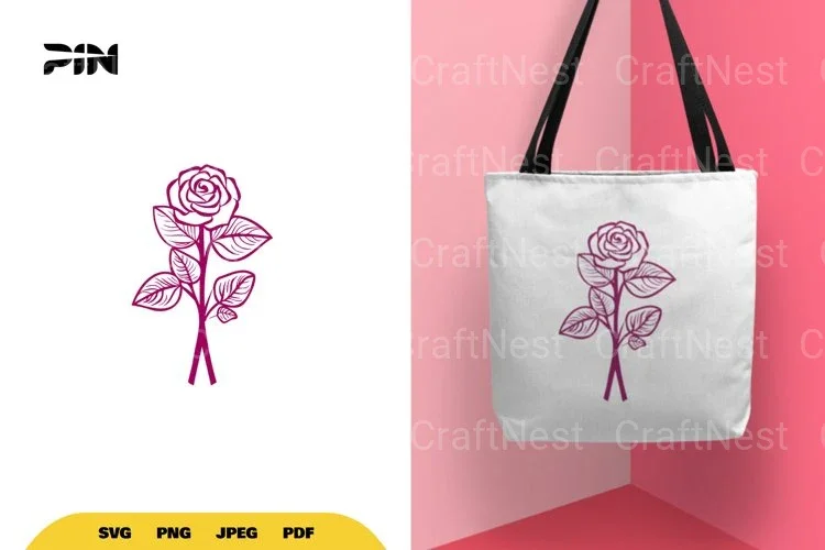 Flower Bouquet SVG Bundle Clipart