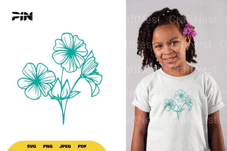 Flower Floral SVG Bundle