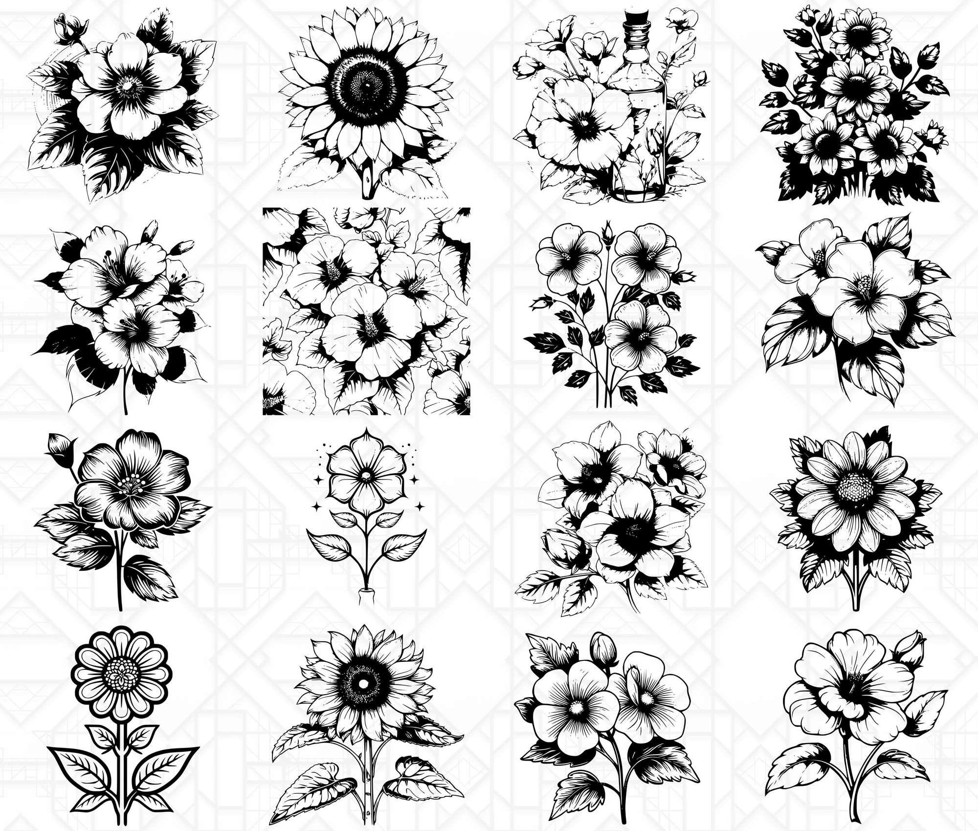 Flower Summer SVG Bundle - Image 2