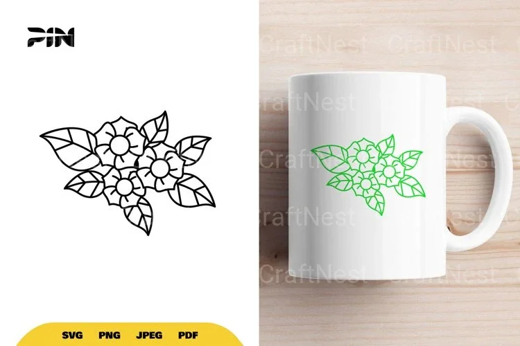 Flowers Cut File SVG Bundle