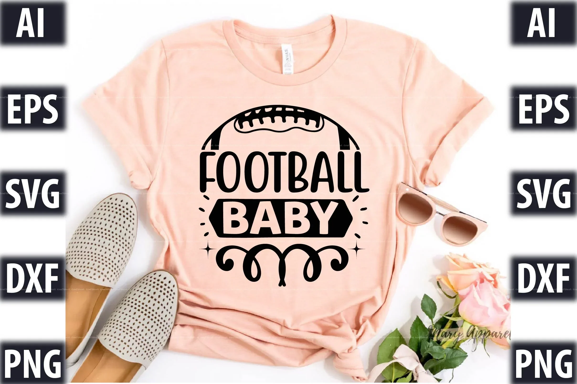 Football Design SVG Bundle - Image 12