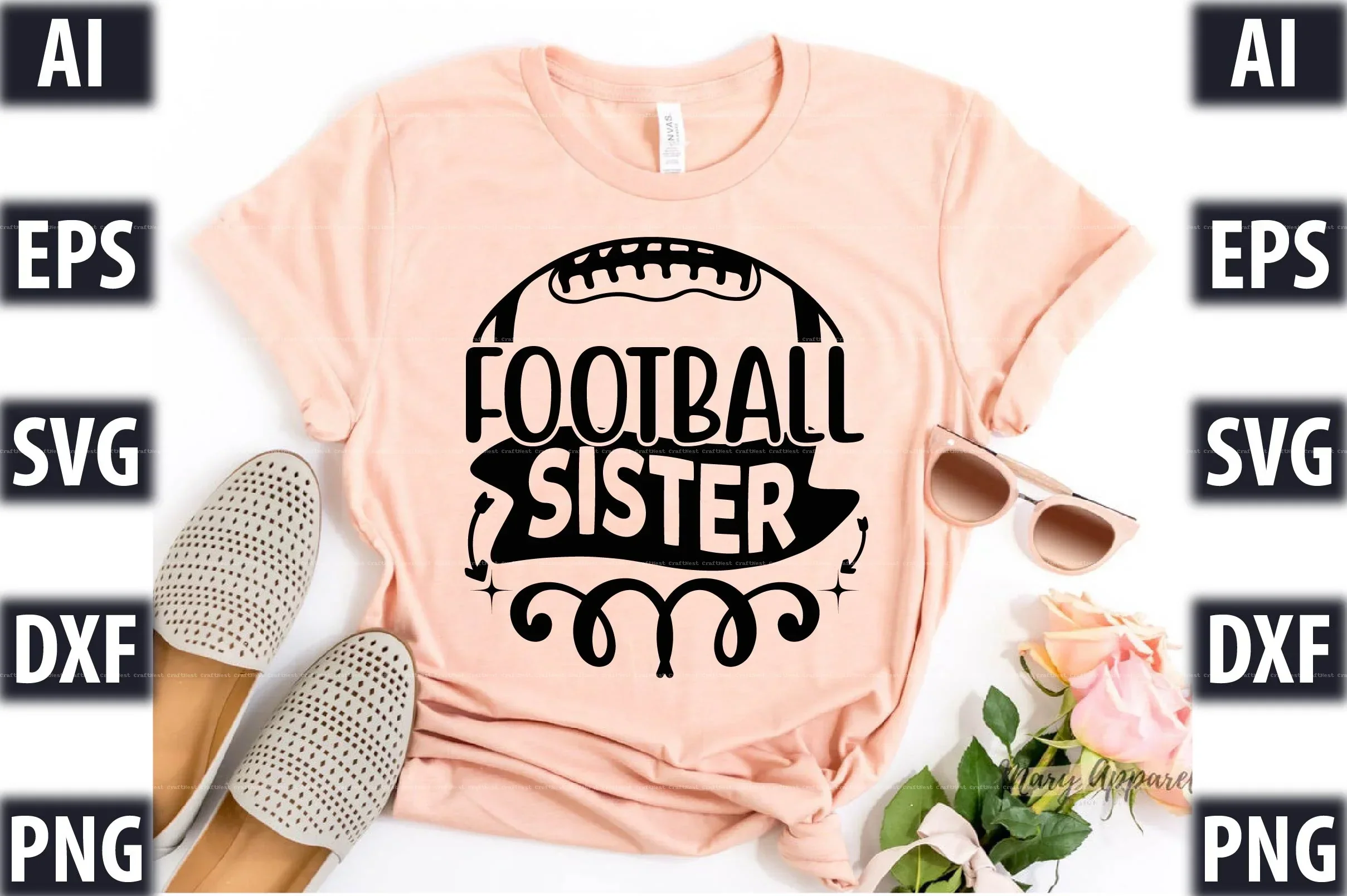 Football Design SVG Bundle - Image 13