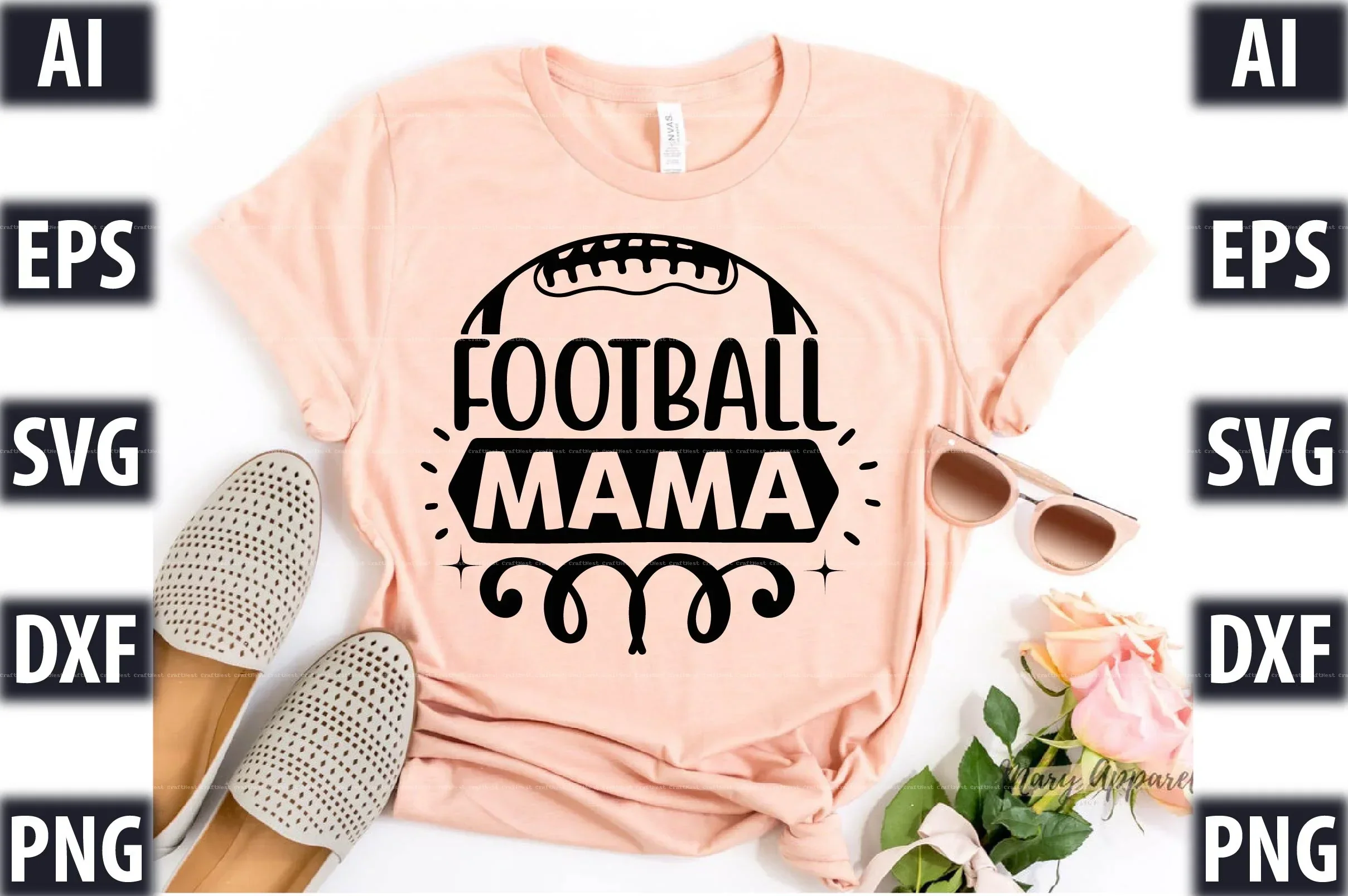 Football Design SVG Bundle - Image 15
