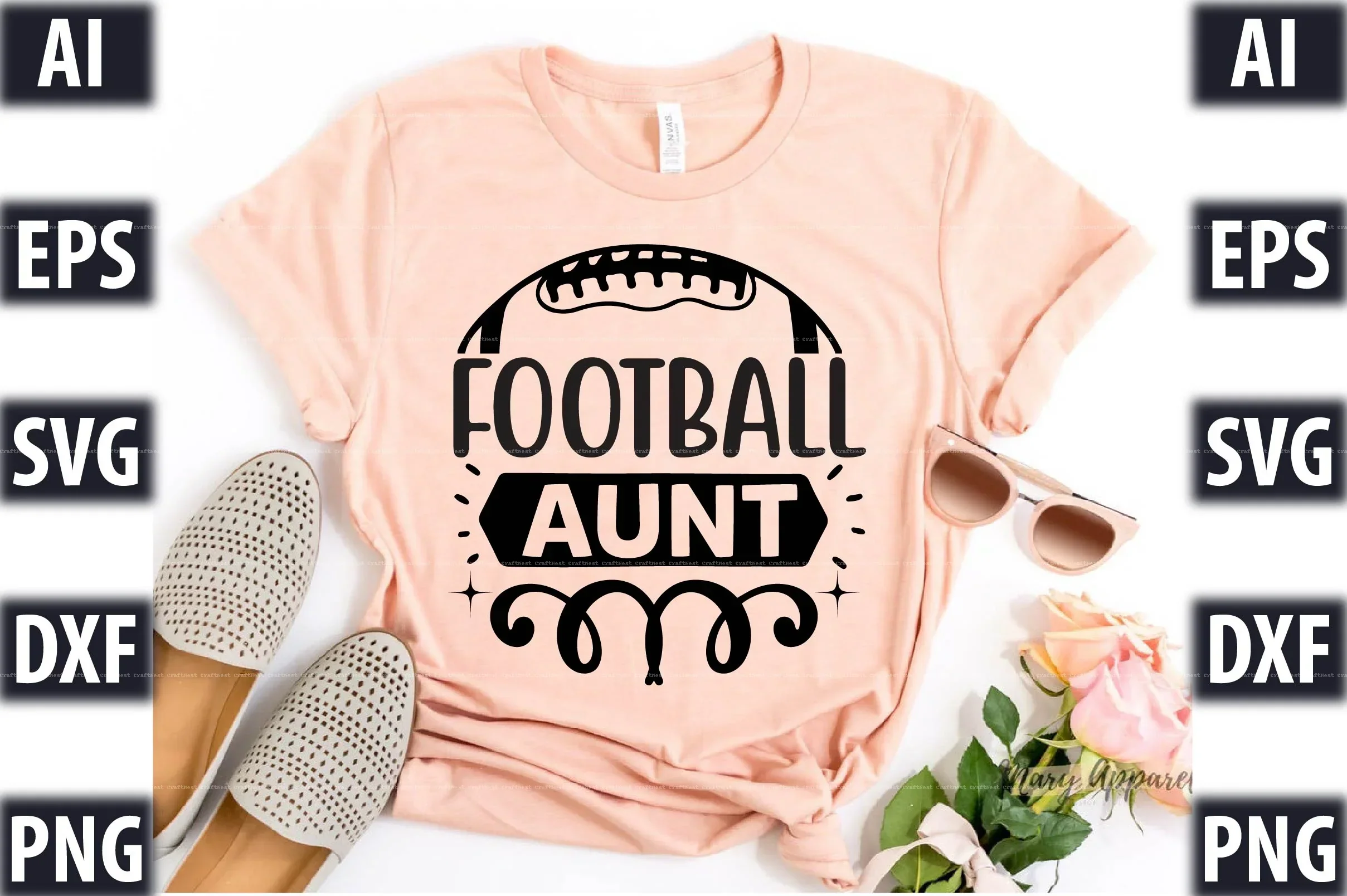 Football Design SVG Bundle - Image 16