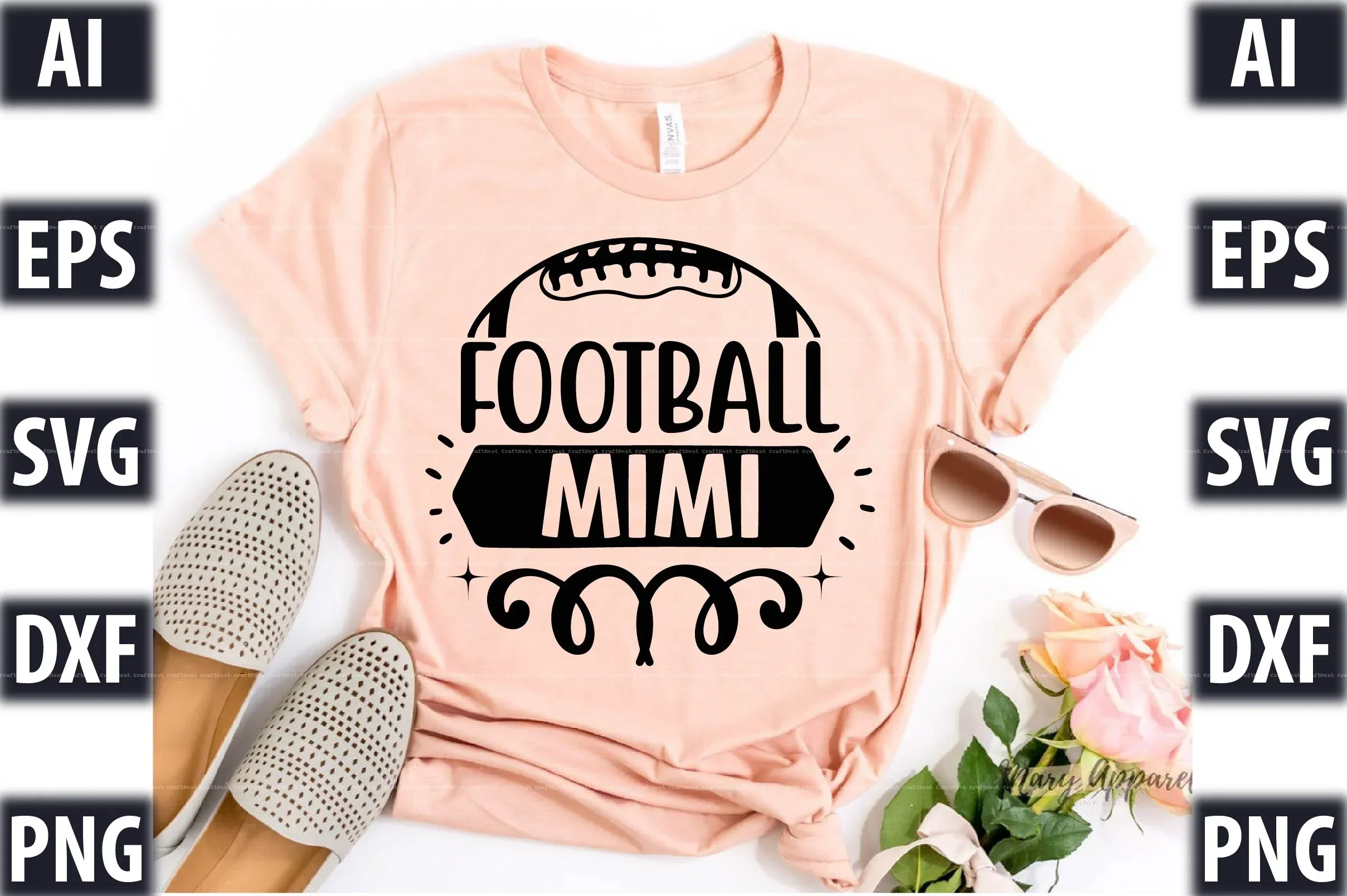 Football Design SVG Bundle - Image 3
