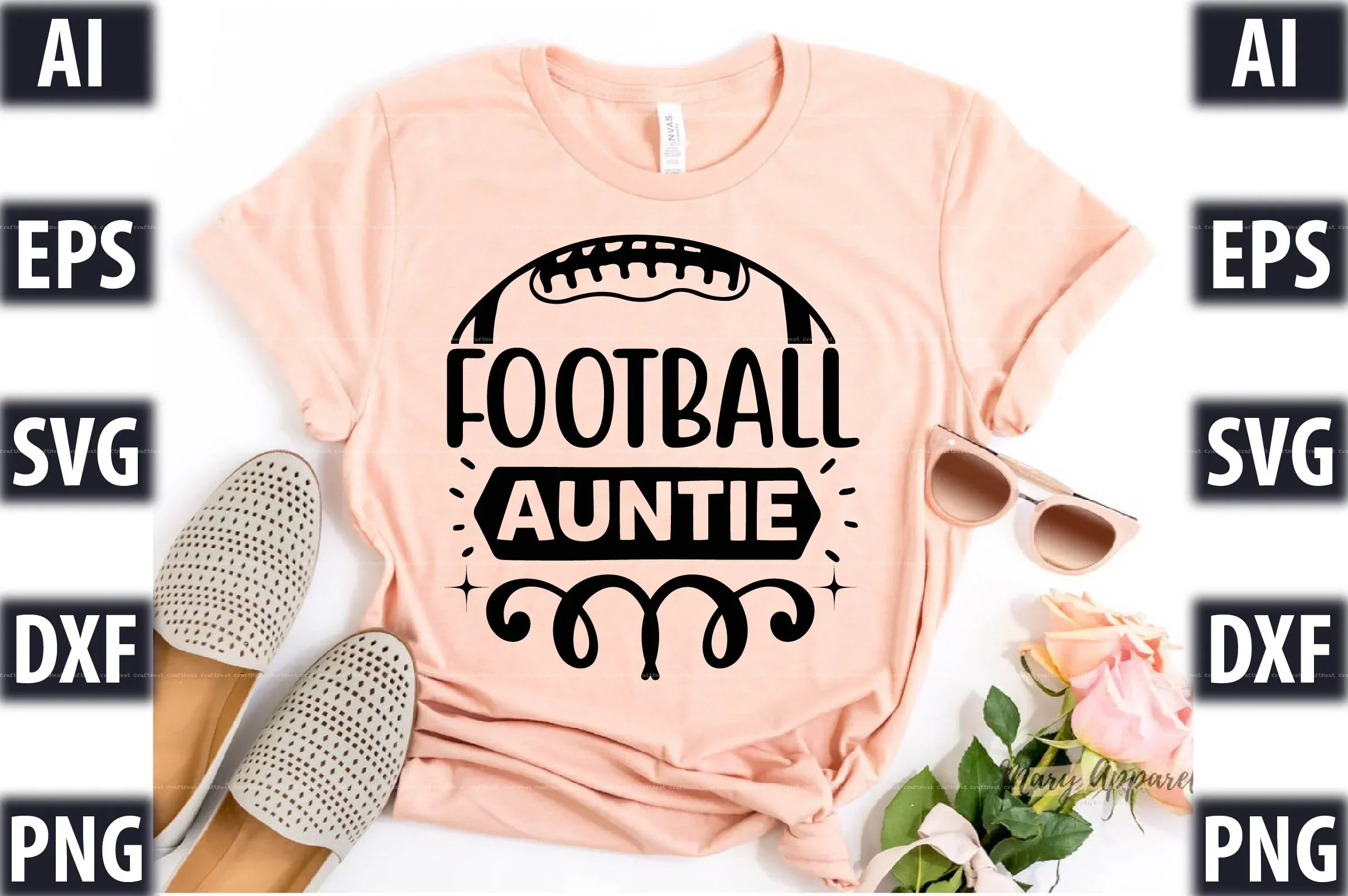 Football Design SVG Bundle - Image 5