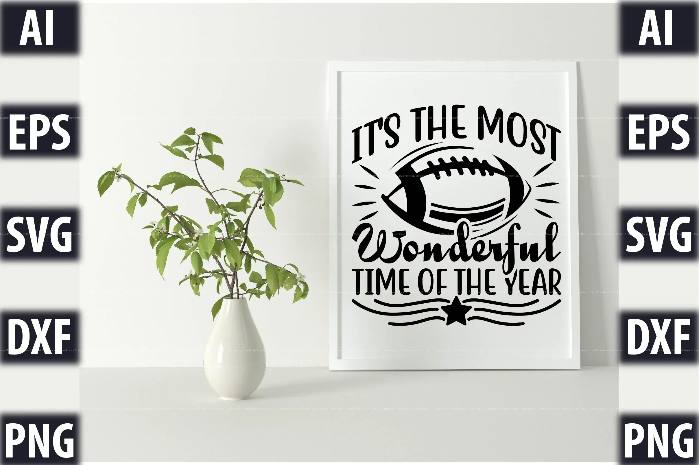 Football Design SVG Bundle - Image 3