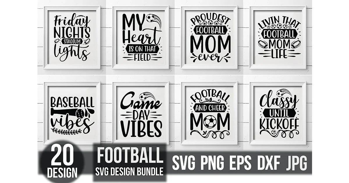 Football SVG Bundle - Image 2