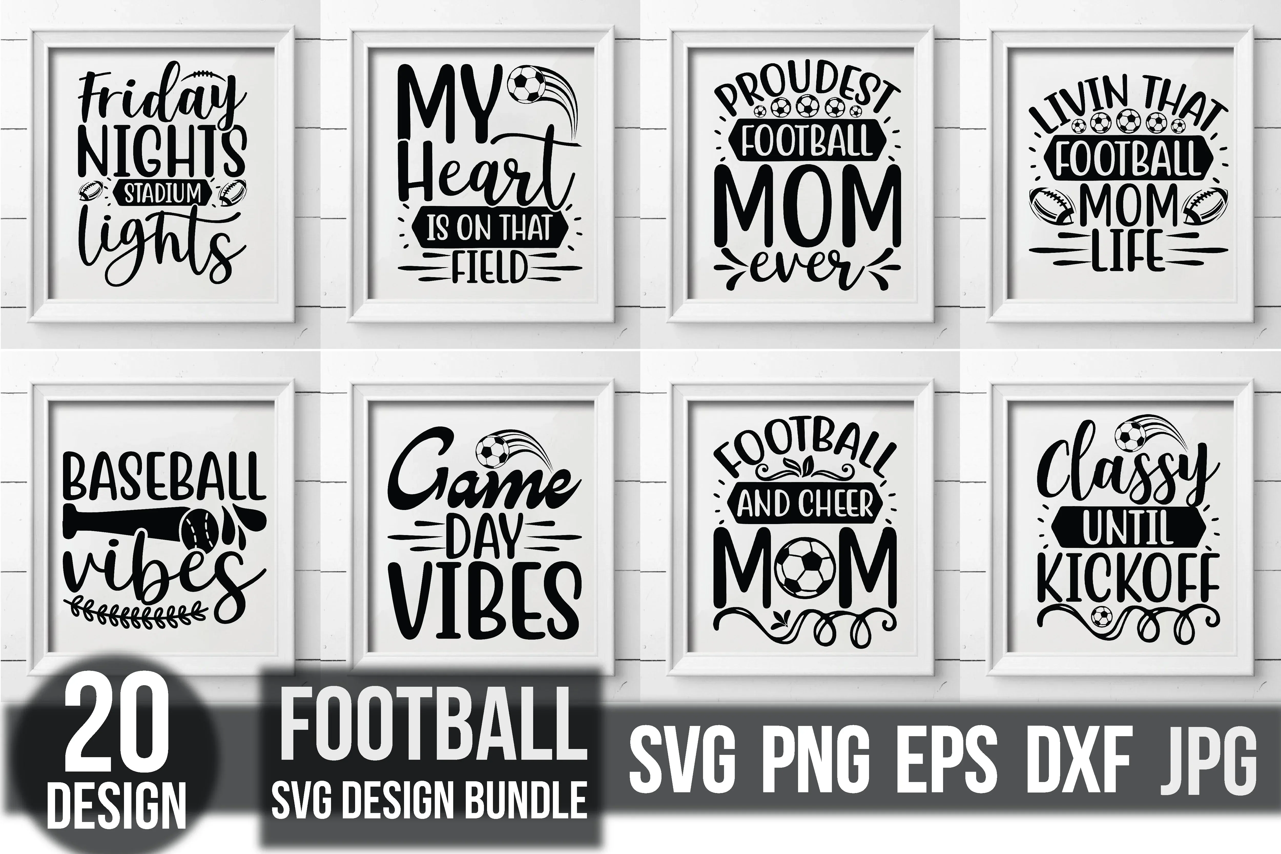 Football SVG Bundle - Image 3