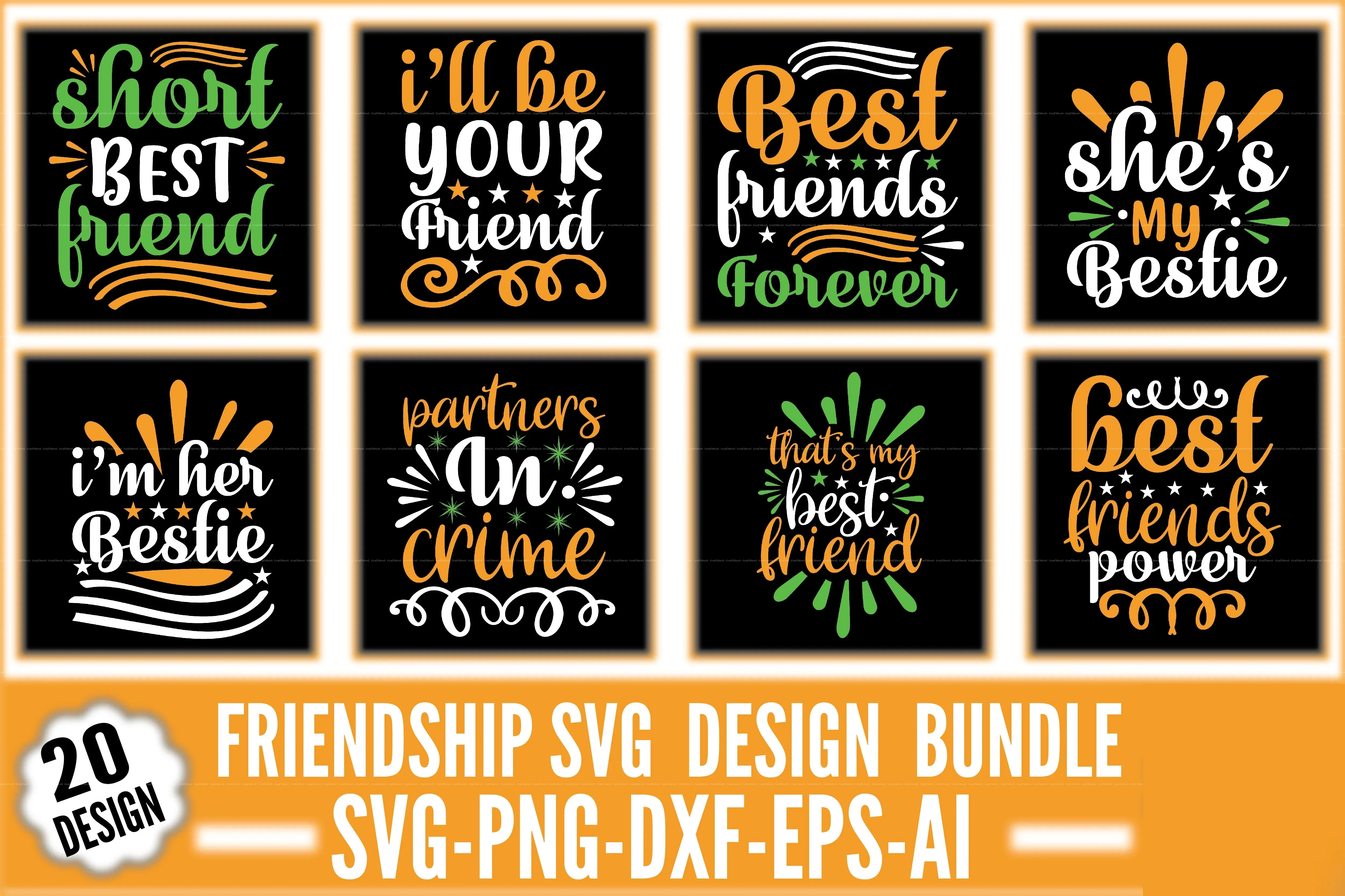 Friendship SVG Bundle