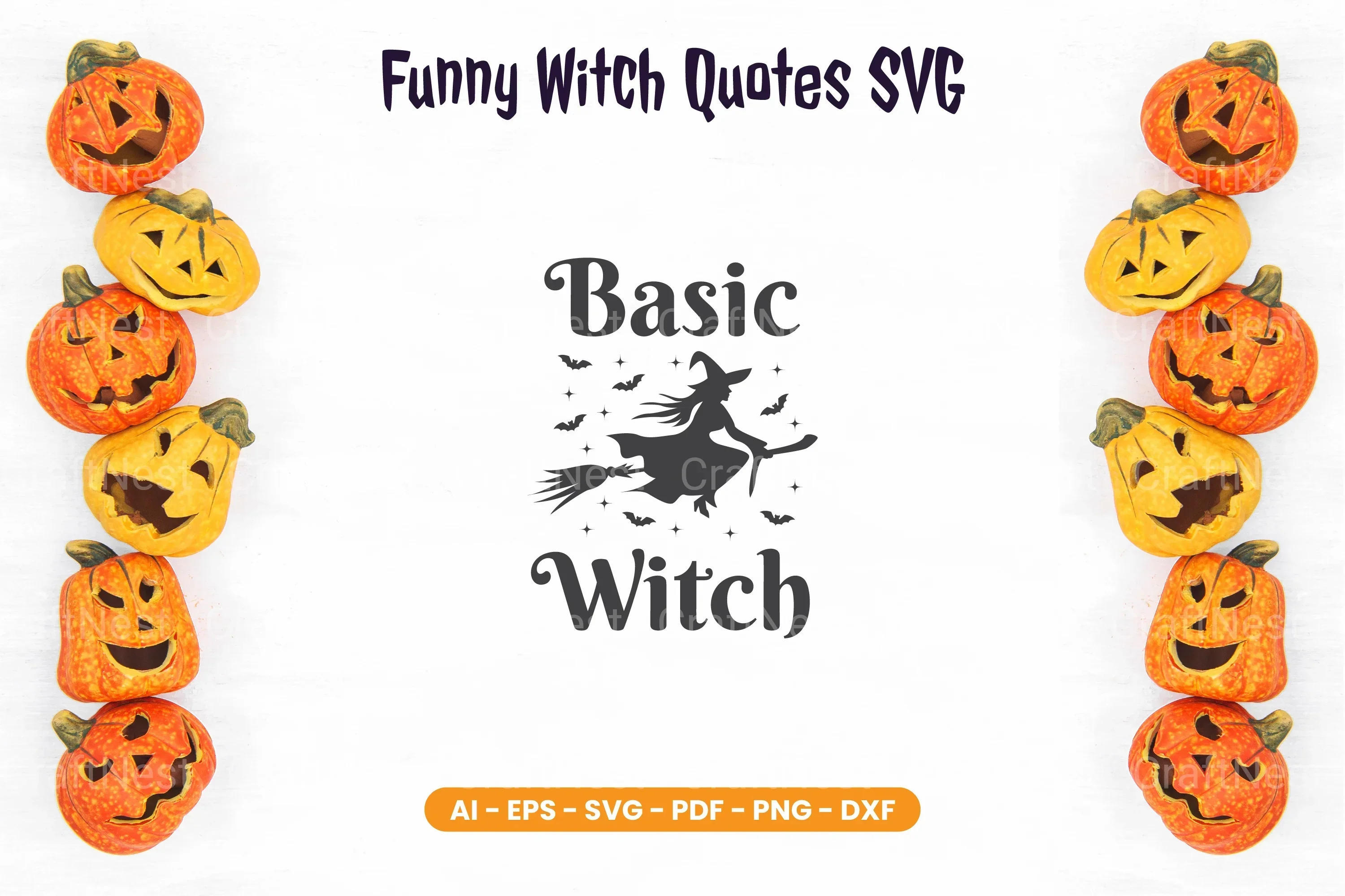 Funny Witch Quotes SVG Bundle