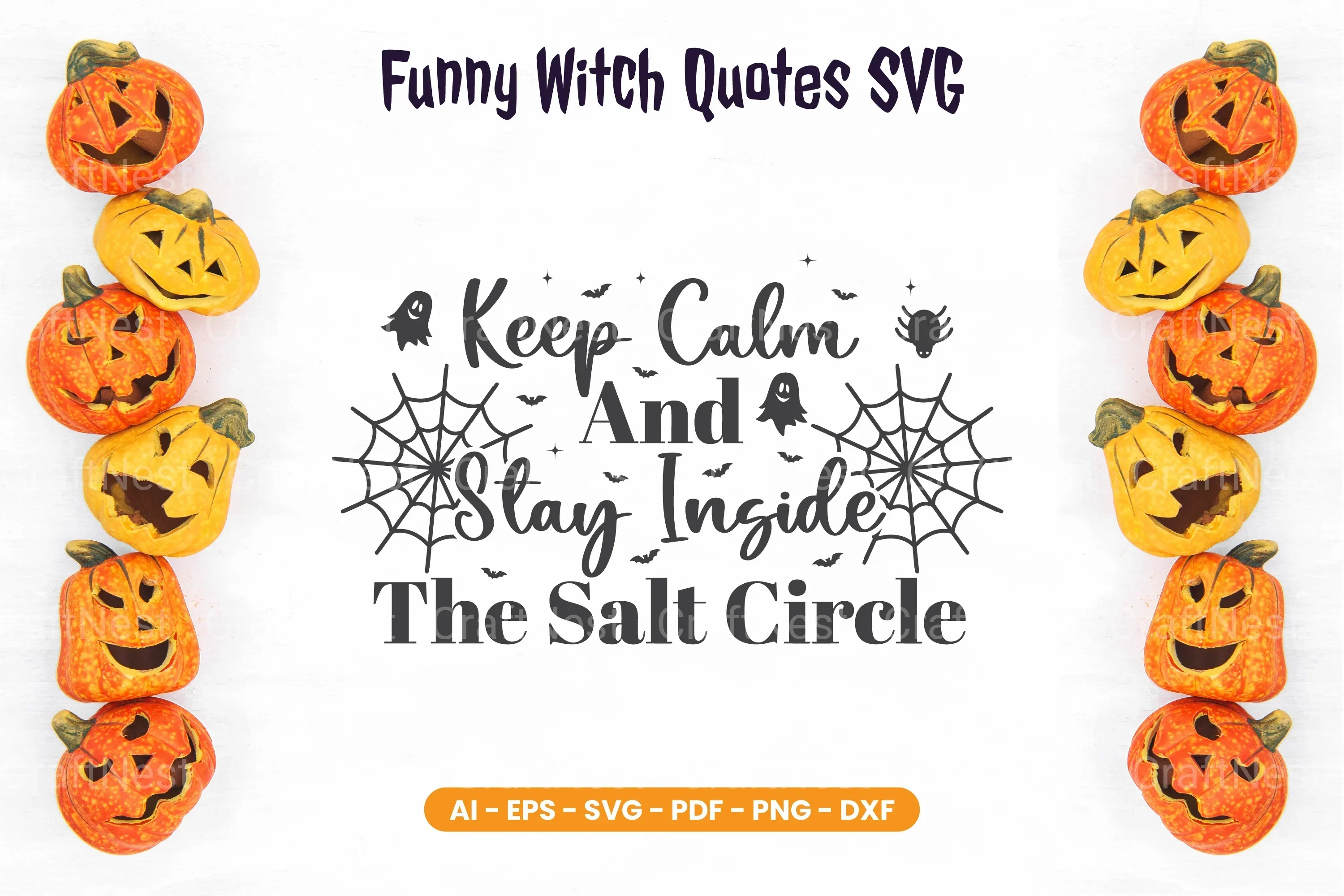 Funny Witch Quotes SVG Bundle