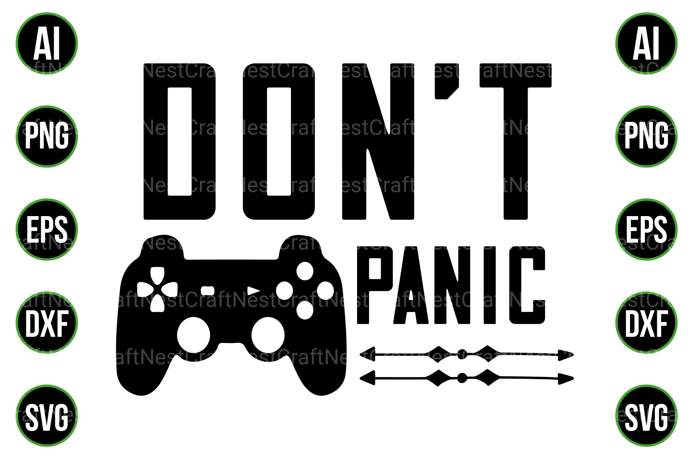 Gaming and Gamer Design Bundle - Image 7