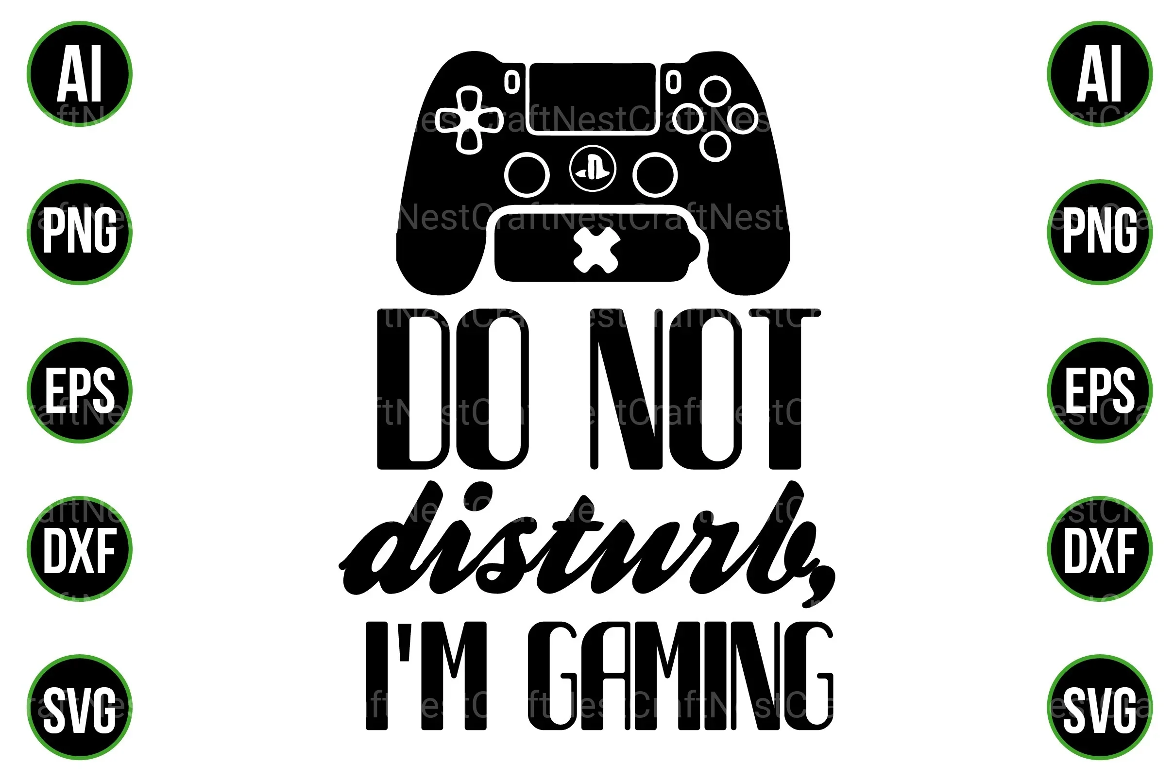 Gaming and Gamer Design Bundle - Image 9