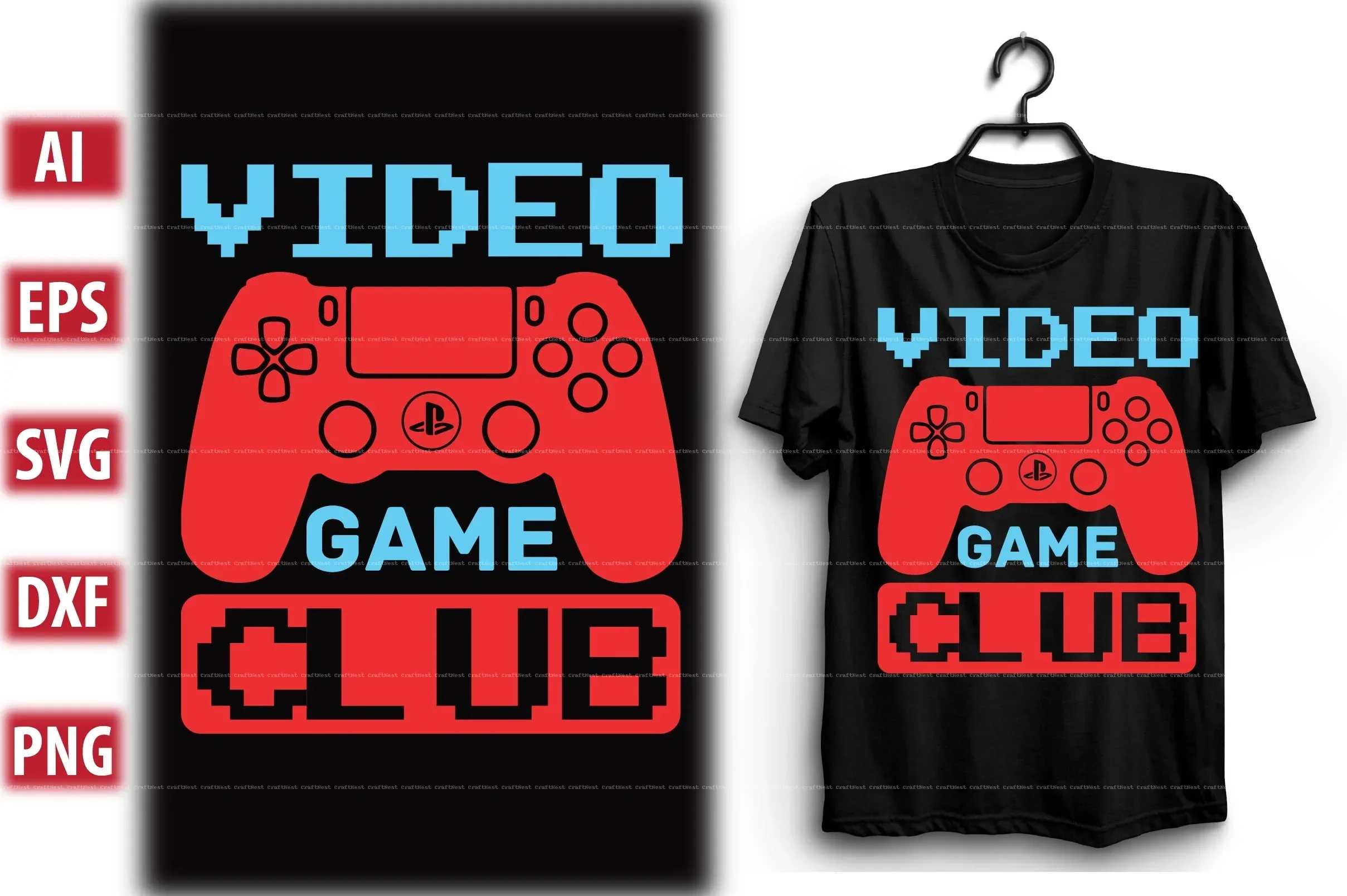 Gaming T-Shirt Design SVG Bundle - Image 5