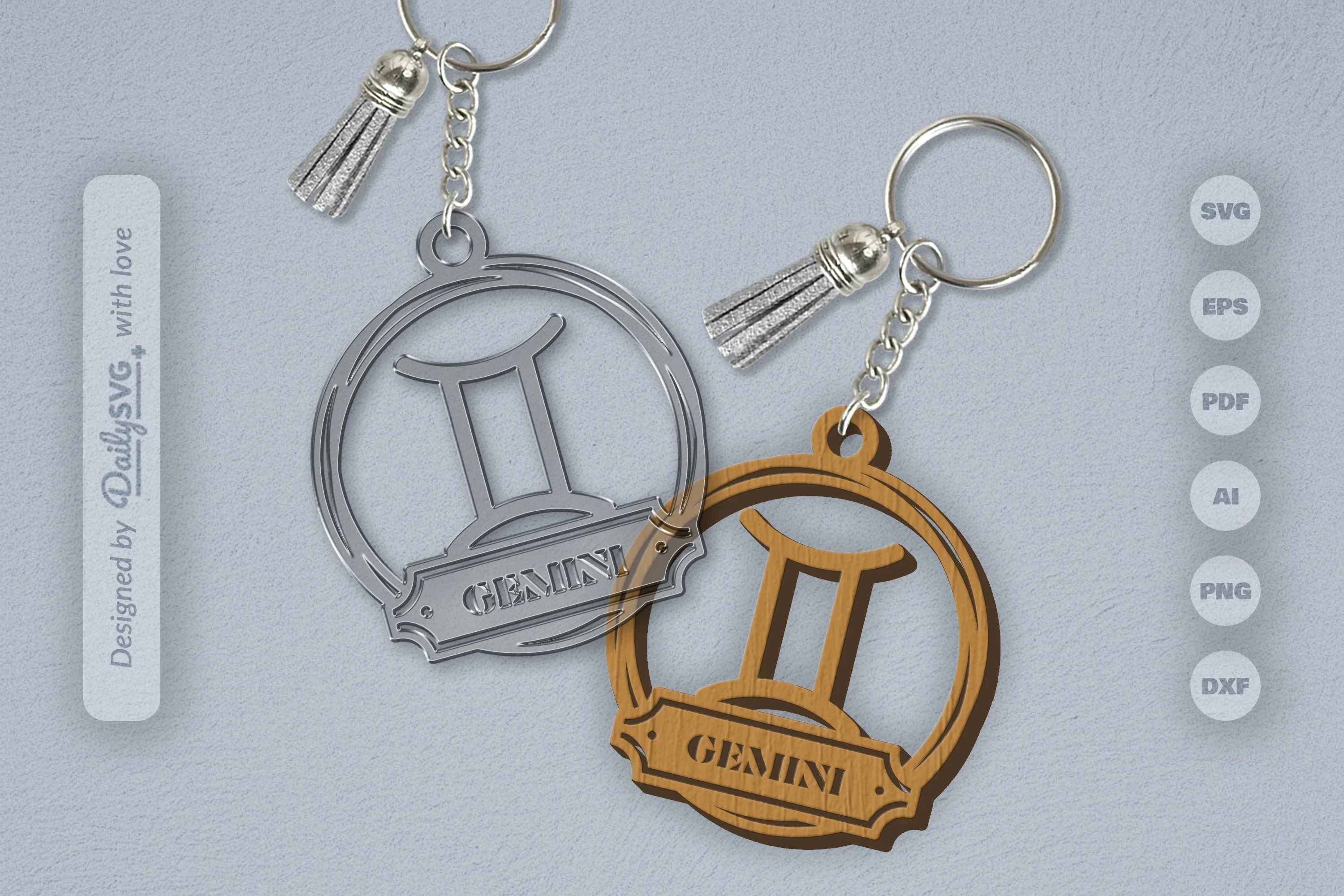 Gemini Zodiac Sign SVG Bundle