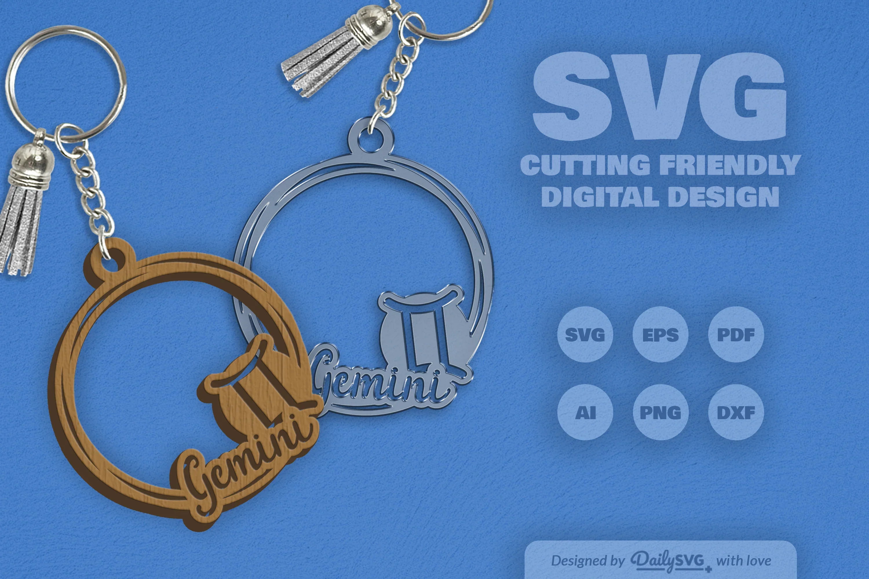 Gemini Zodiac SVG Bundle - Image 2