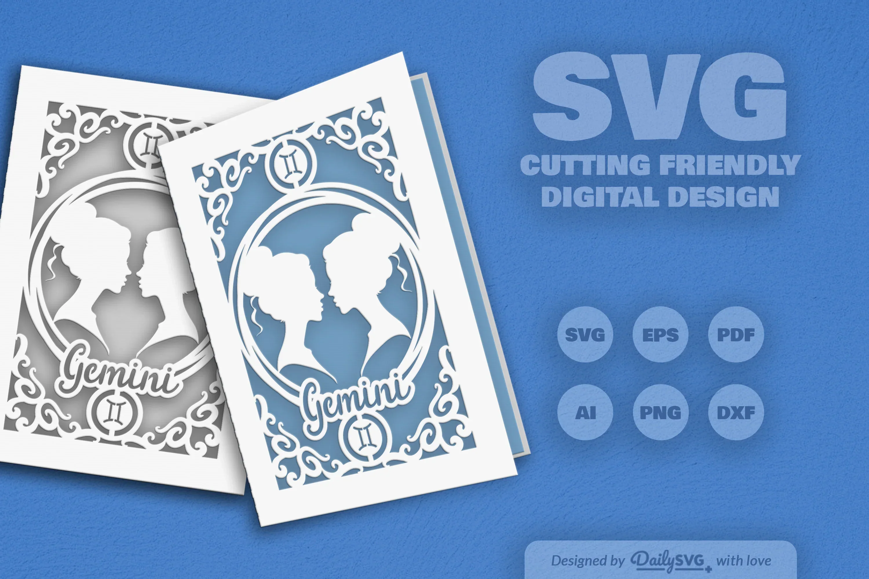 Gemini Zodiac SVG Bundle - Image 2