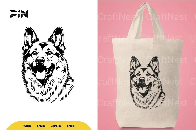 German Shepherd Dog Pet Lovers SVG Bundle