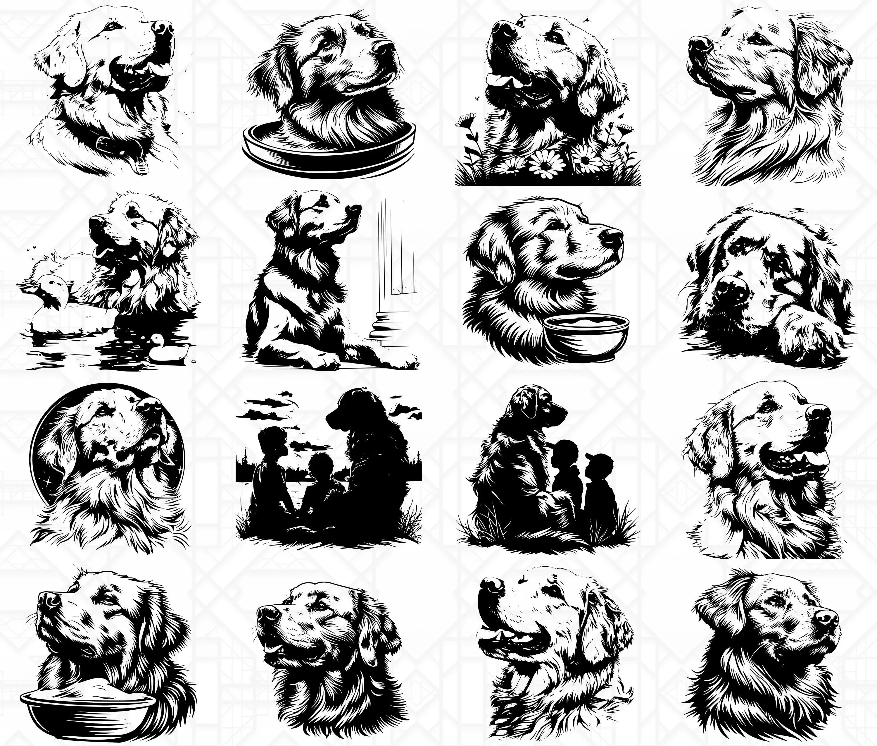 Golden Retriever SVG Bundle - Image 2