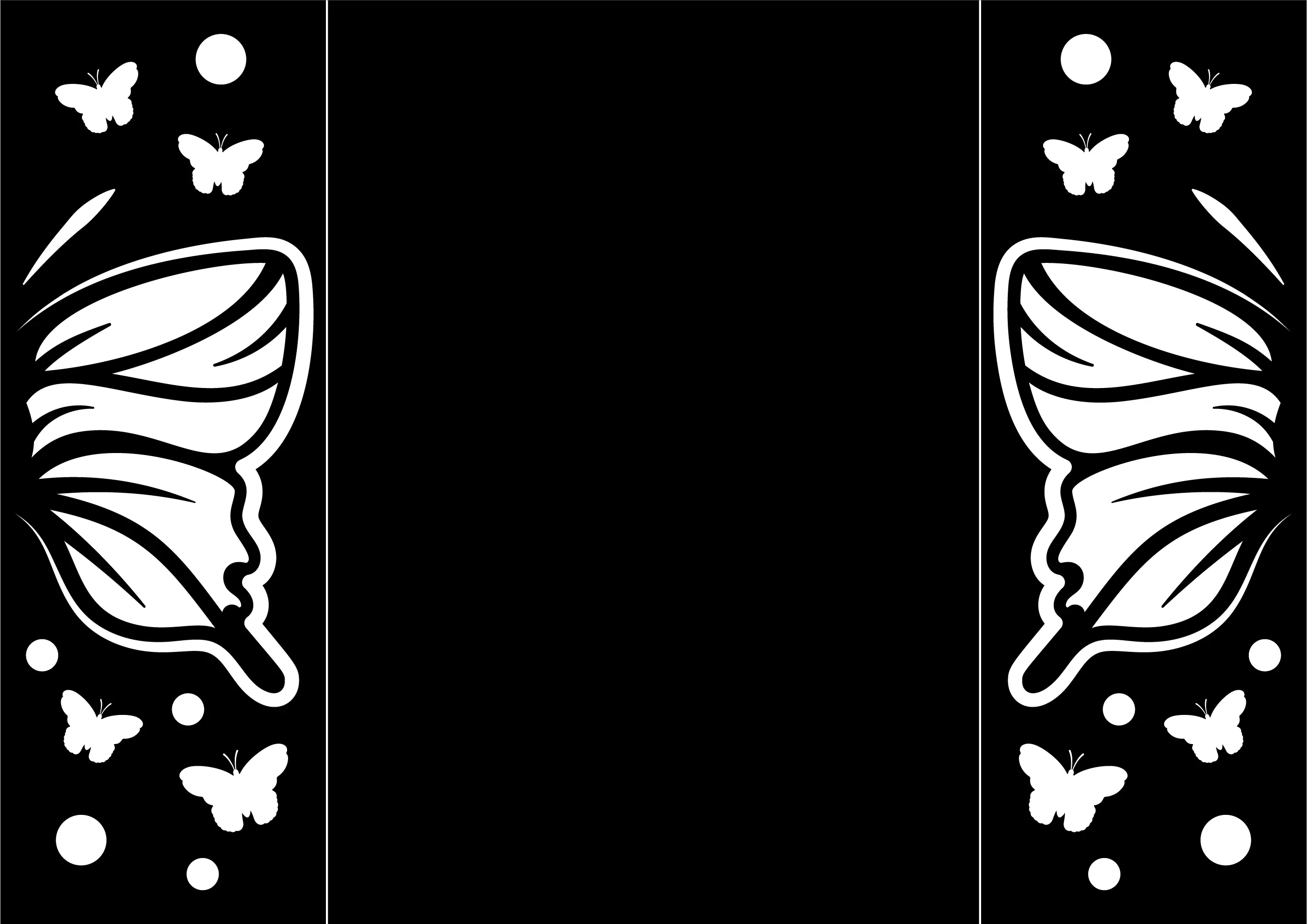 Greeting Card Butterfly SVG Bundle