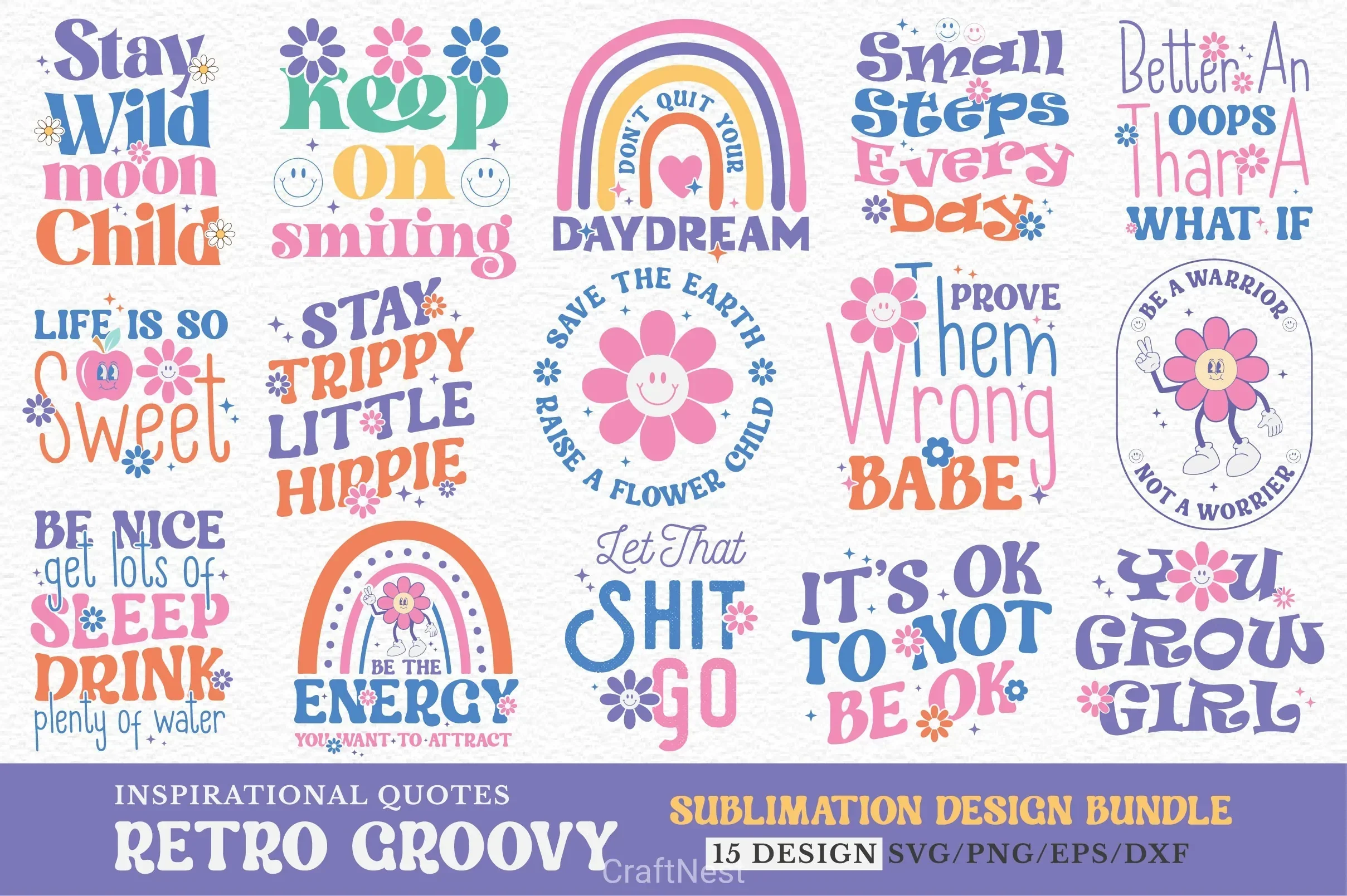 Groovy SVG Bundle