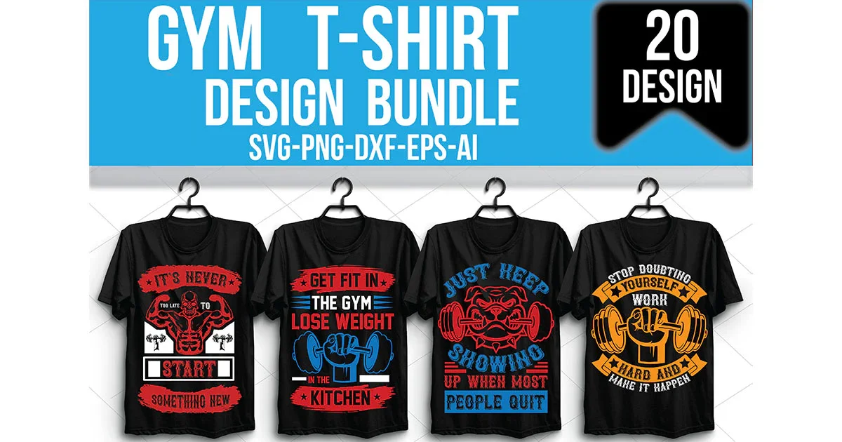 Gym SVG Bundle