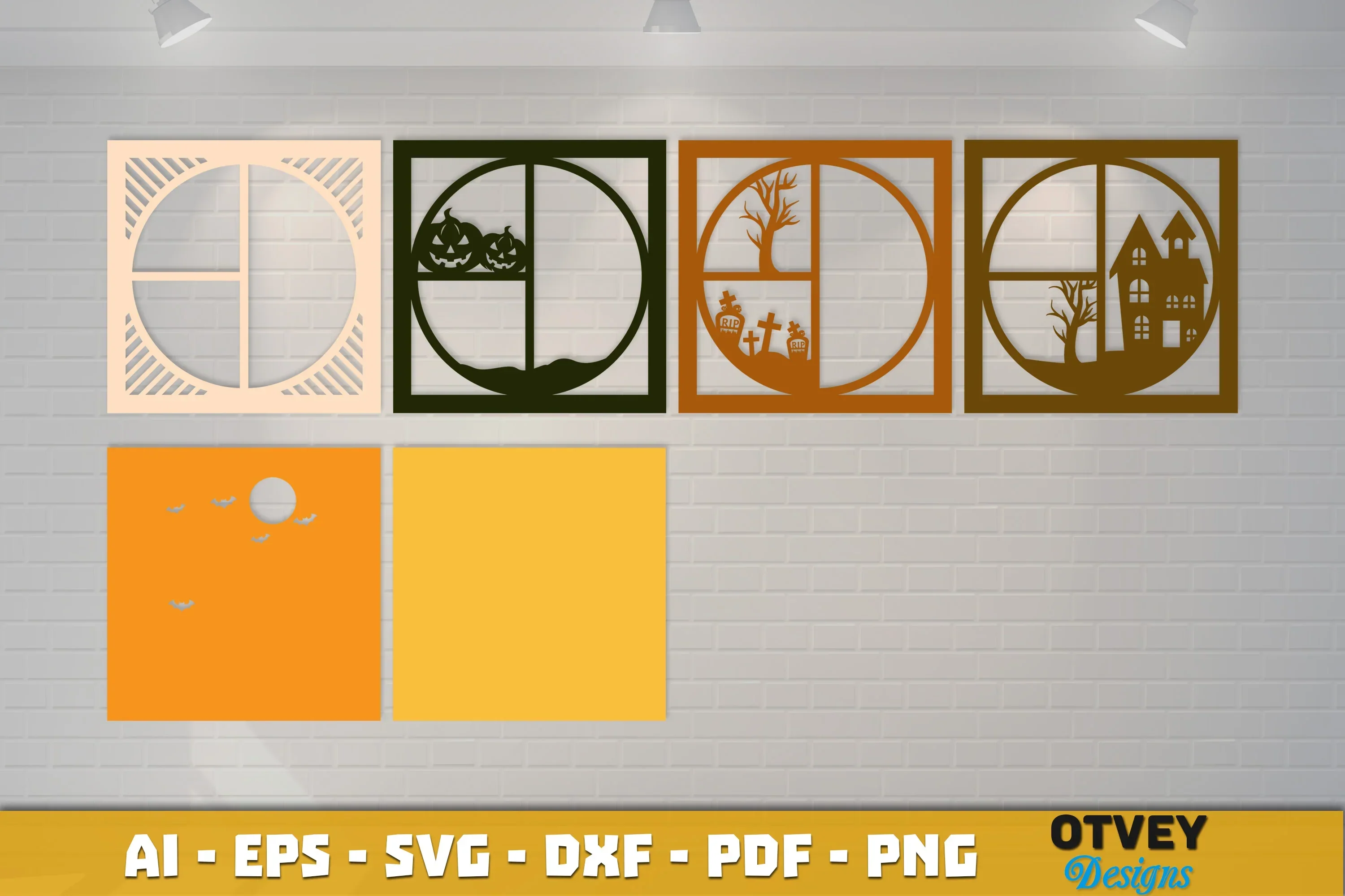 Halloween 3D Shadow Box SVG Bundle - Image 2