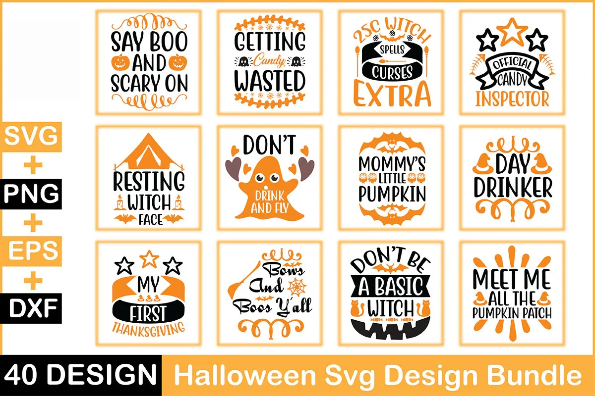 Halloween 40 SVG Bundle - Image 2