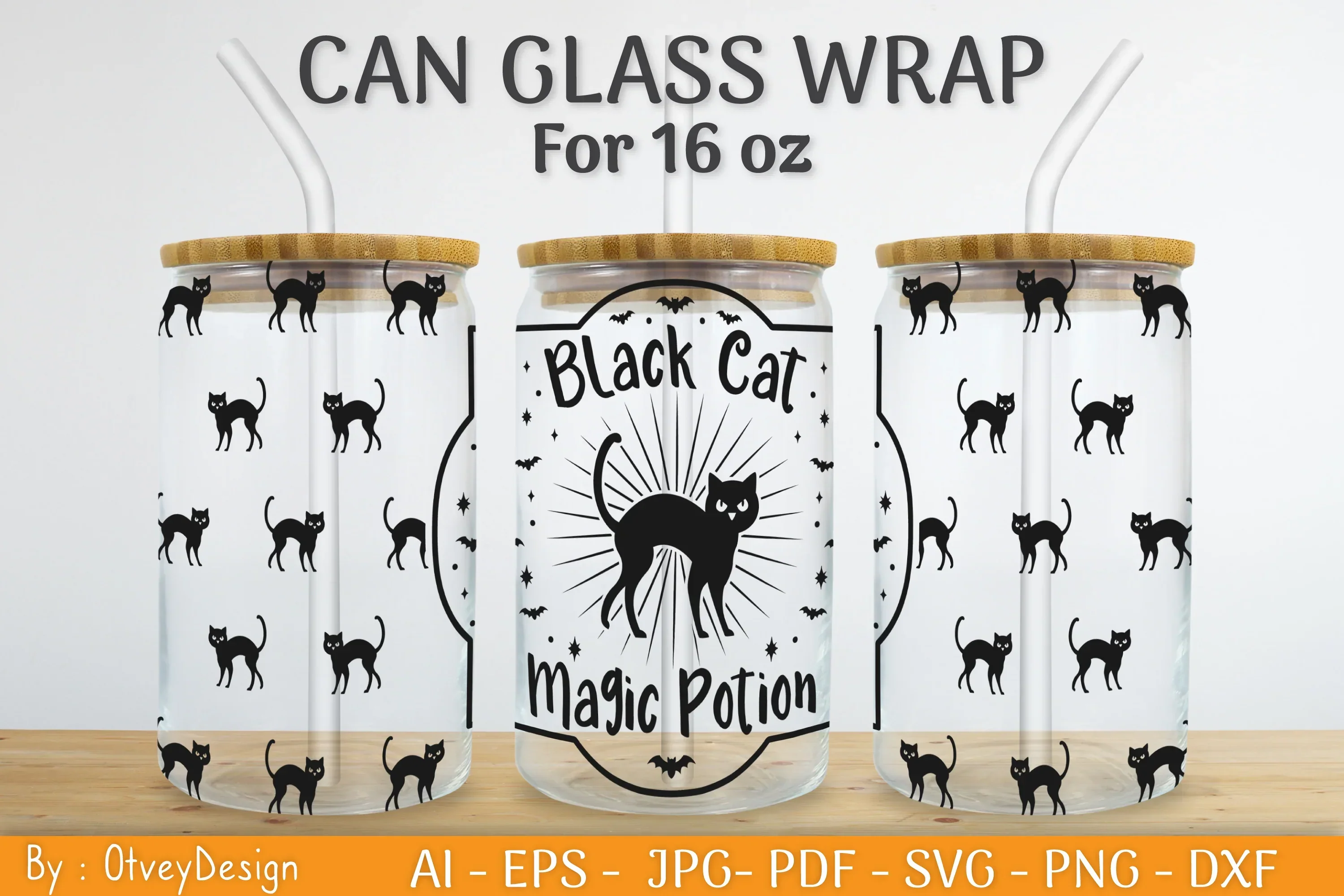 Halloween Beer Can Glass SVG Bundle - Image 2