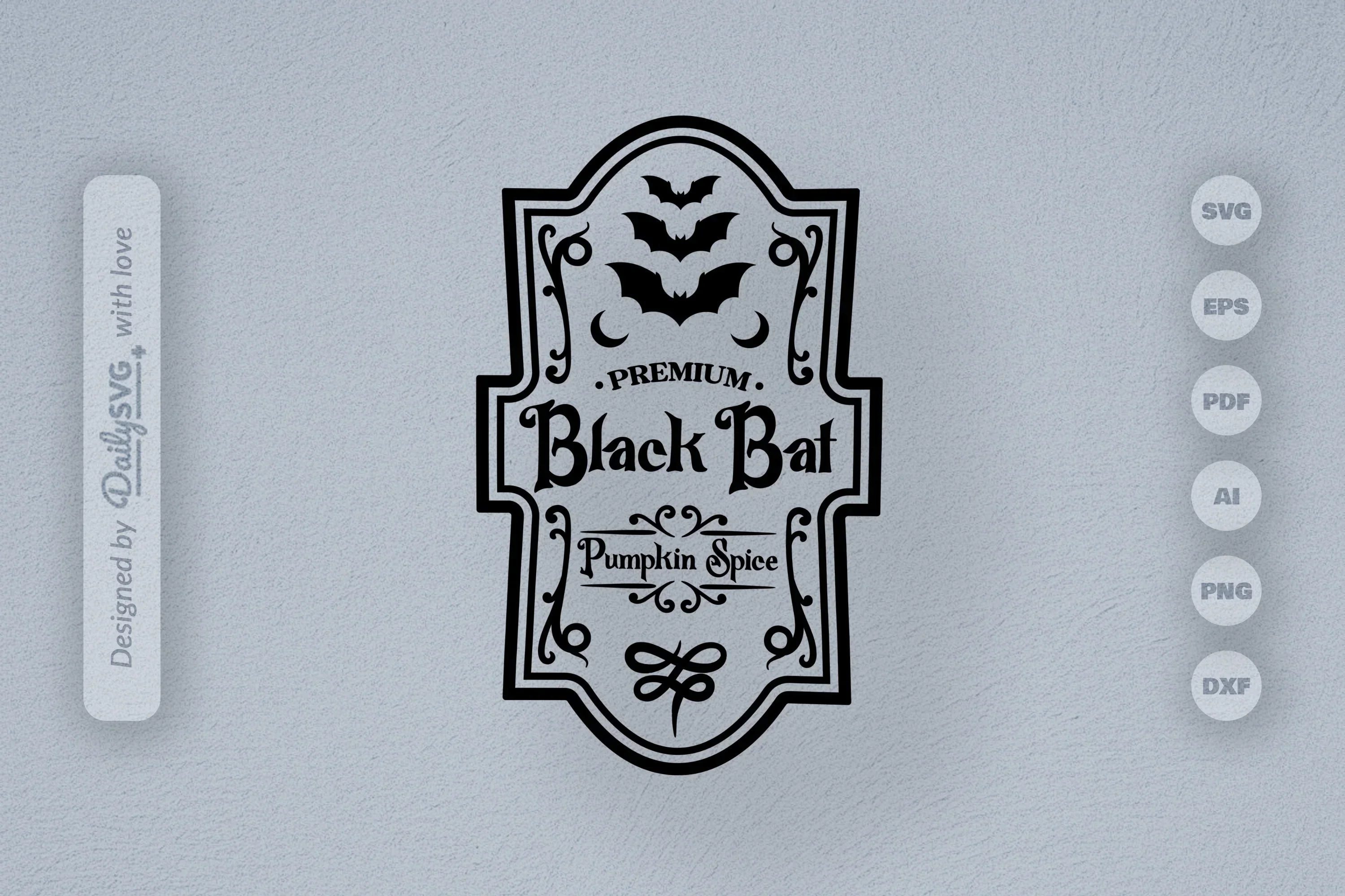 Halloween Bottle Label SVG Bundle