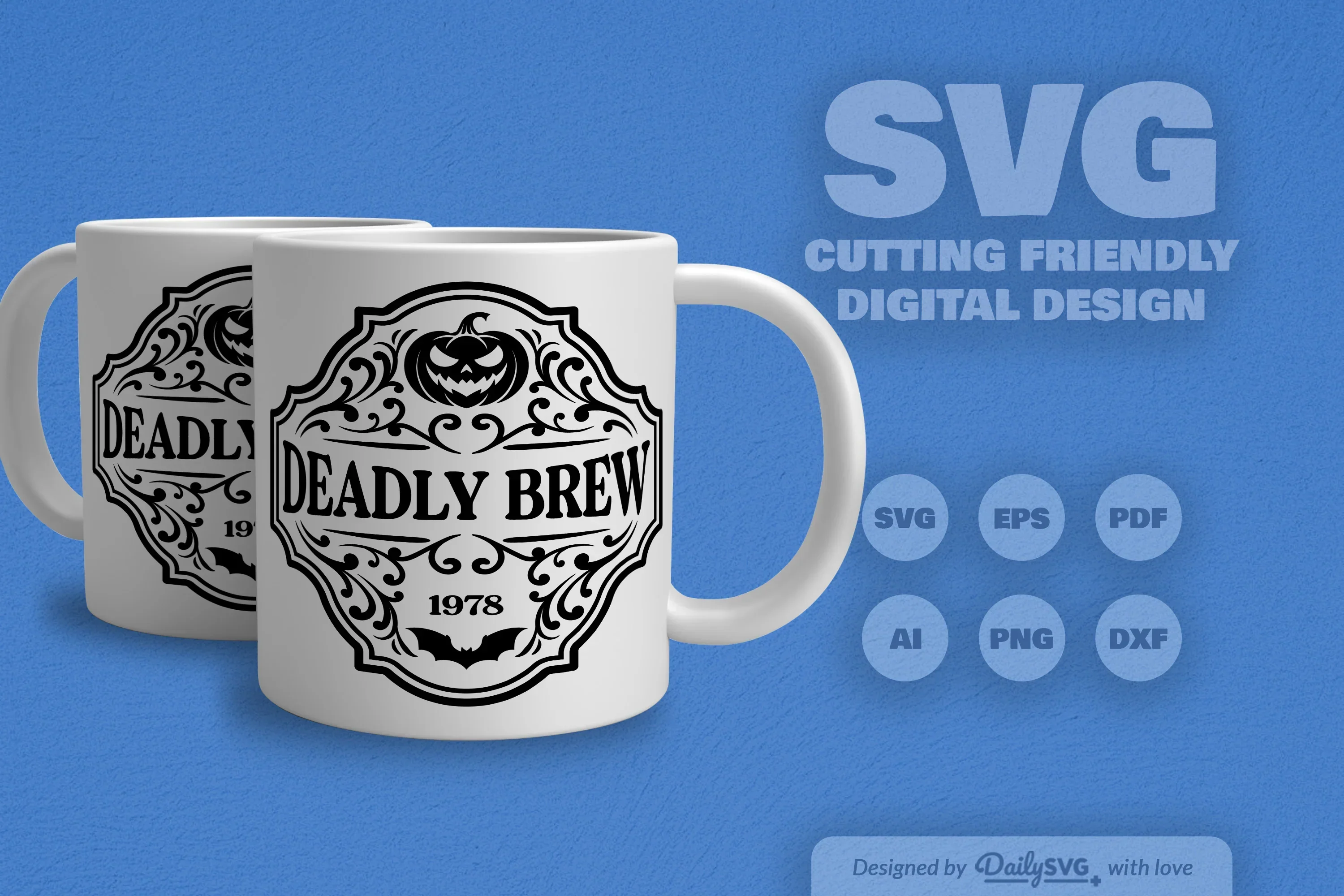 Halloween Bottle Label SVG Bundle - Image 7