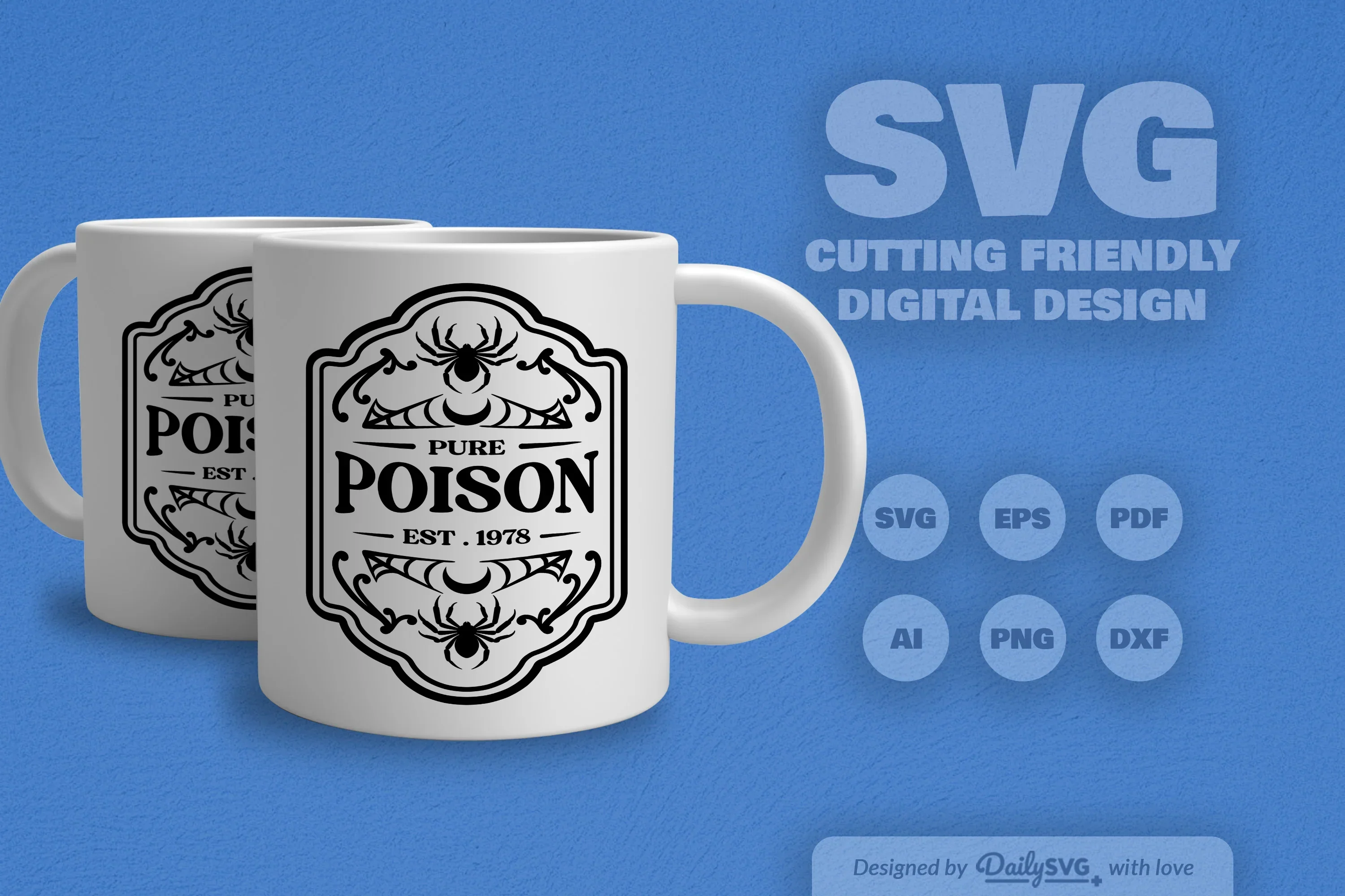 Halloween Bottle Label SVG Bundle - Image 7