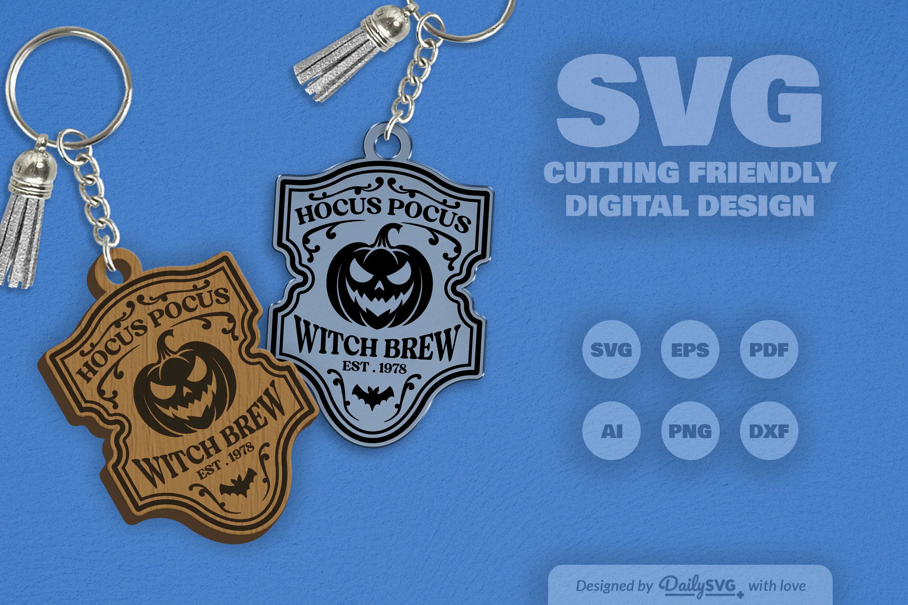 Halloween Engraving SVG Bundle - Image 2