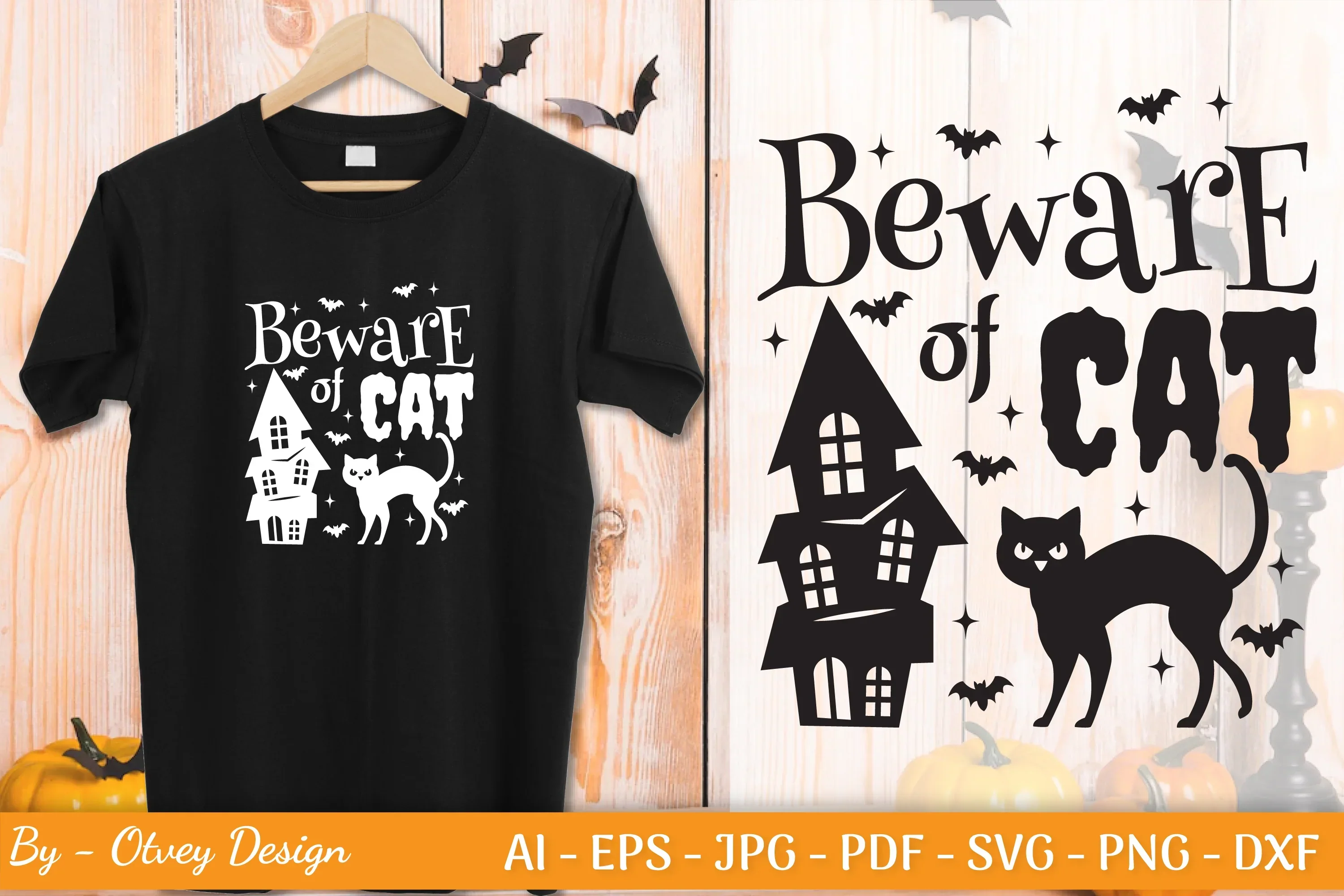 Halloween Farmhouse Sign SVG Bundle - Image 2