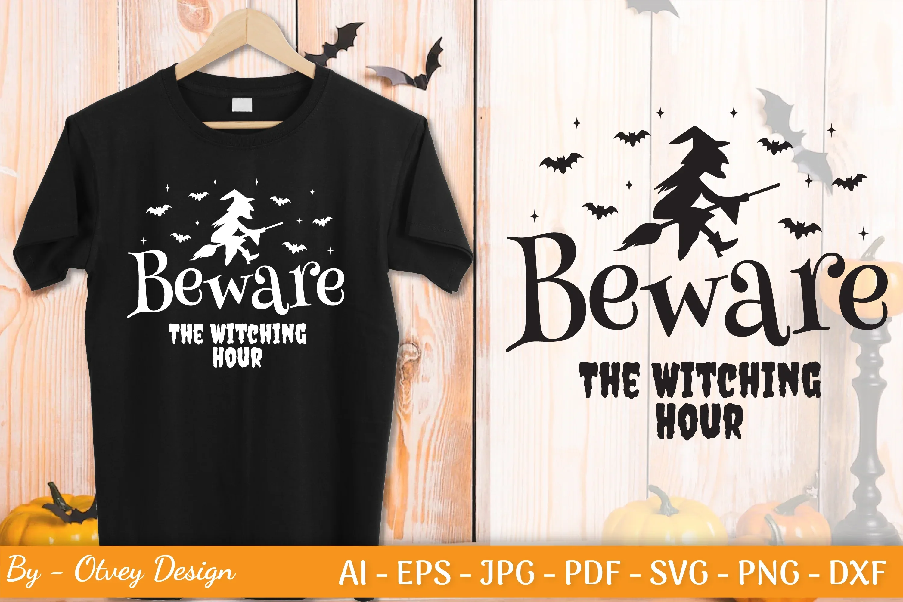 Halloween Farmhouse Sign SVG Bundle - Image 2