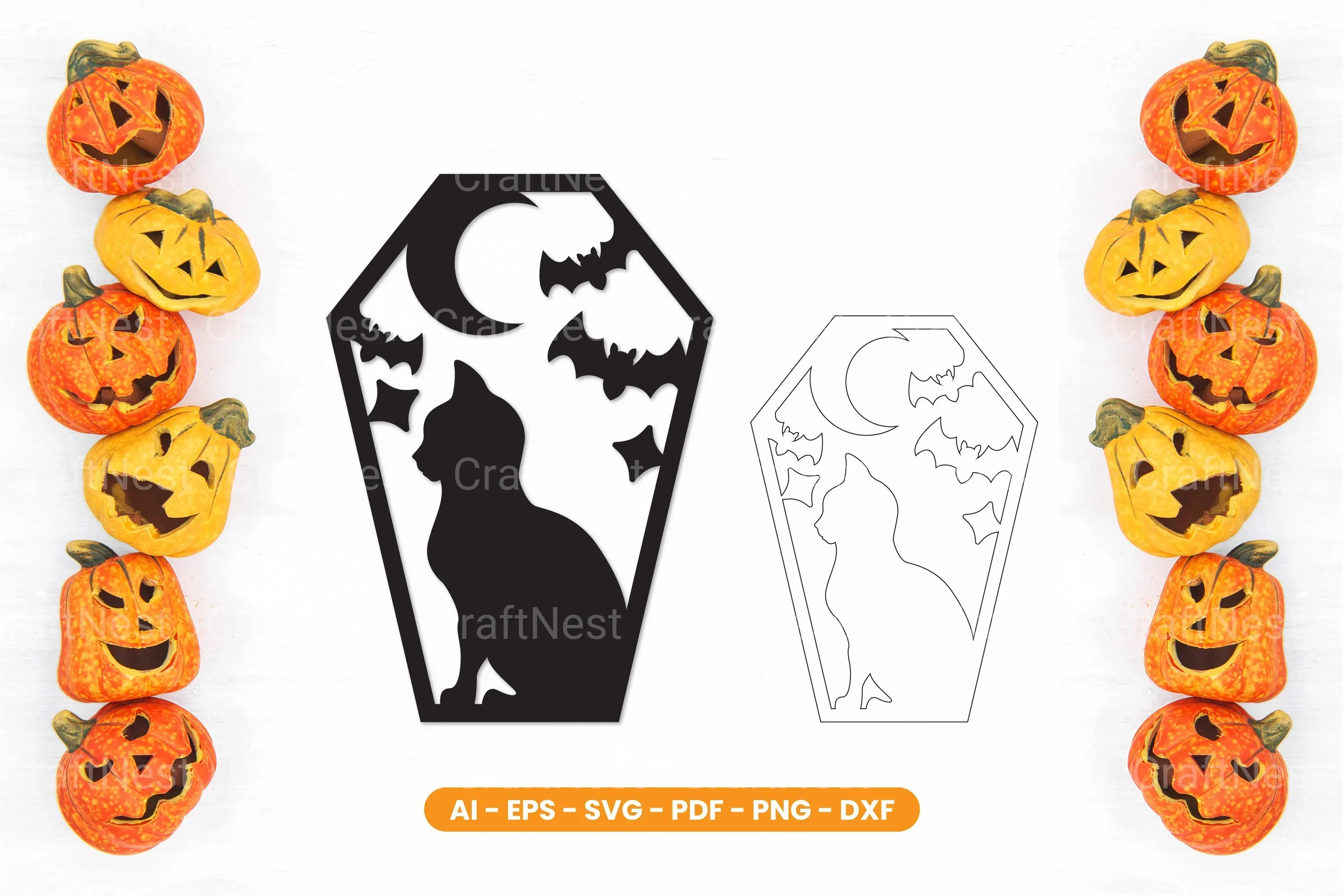 Halloween Lasercut SVG Bundle