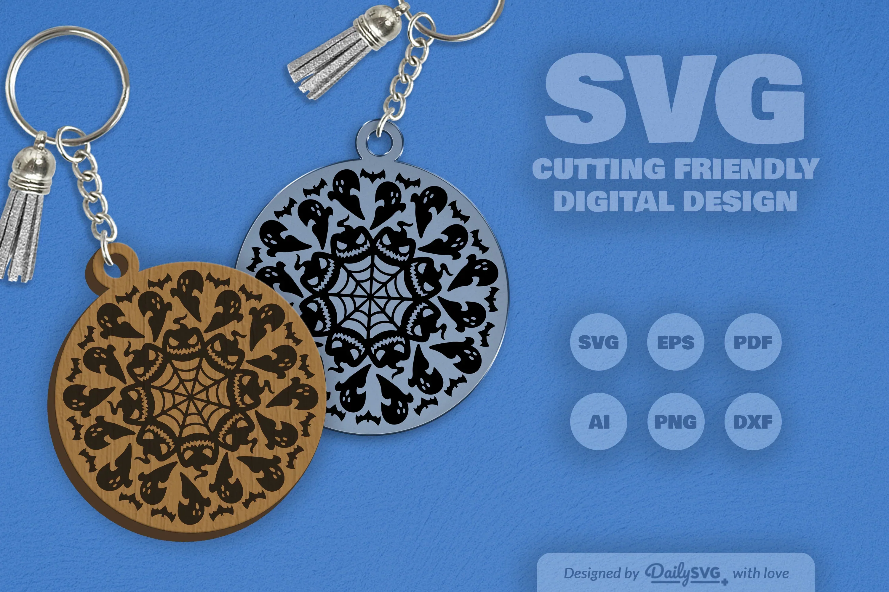 Halloween Mandala SVG Bundle - Image 2