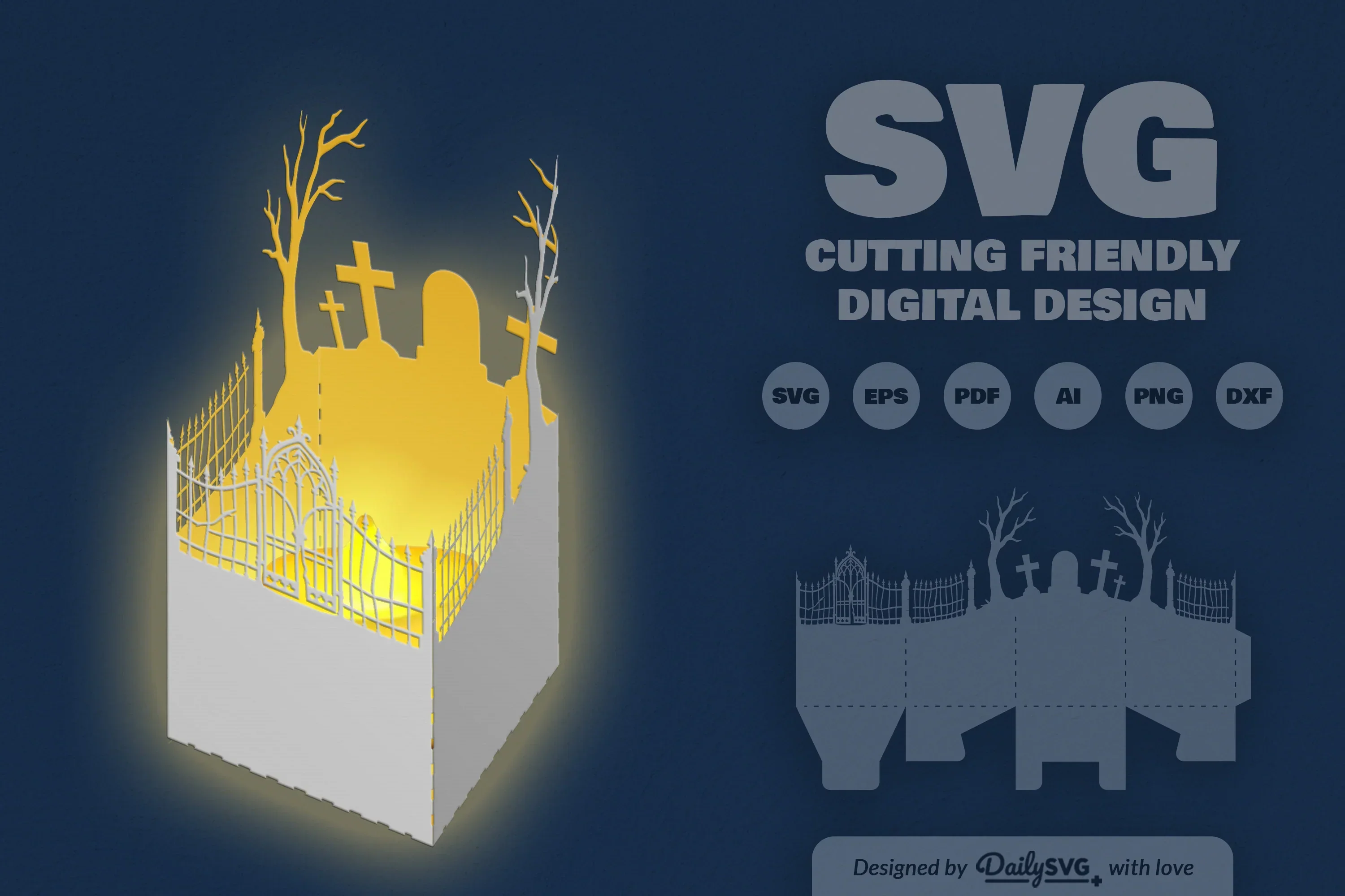 Halloween Papercut SVG Bundle - Image 2